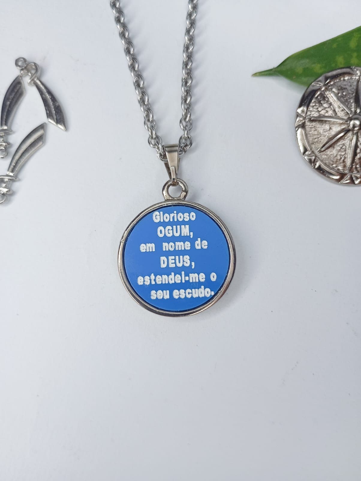 Colar Medalha Ogum Colar Medalha Ogum