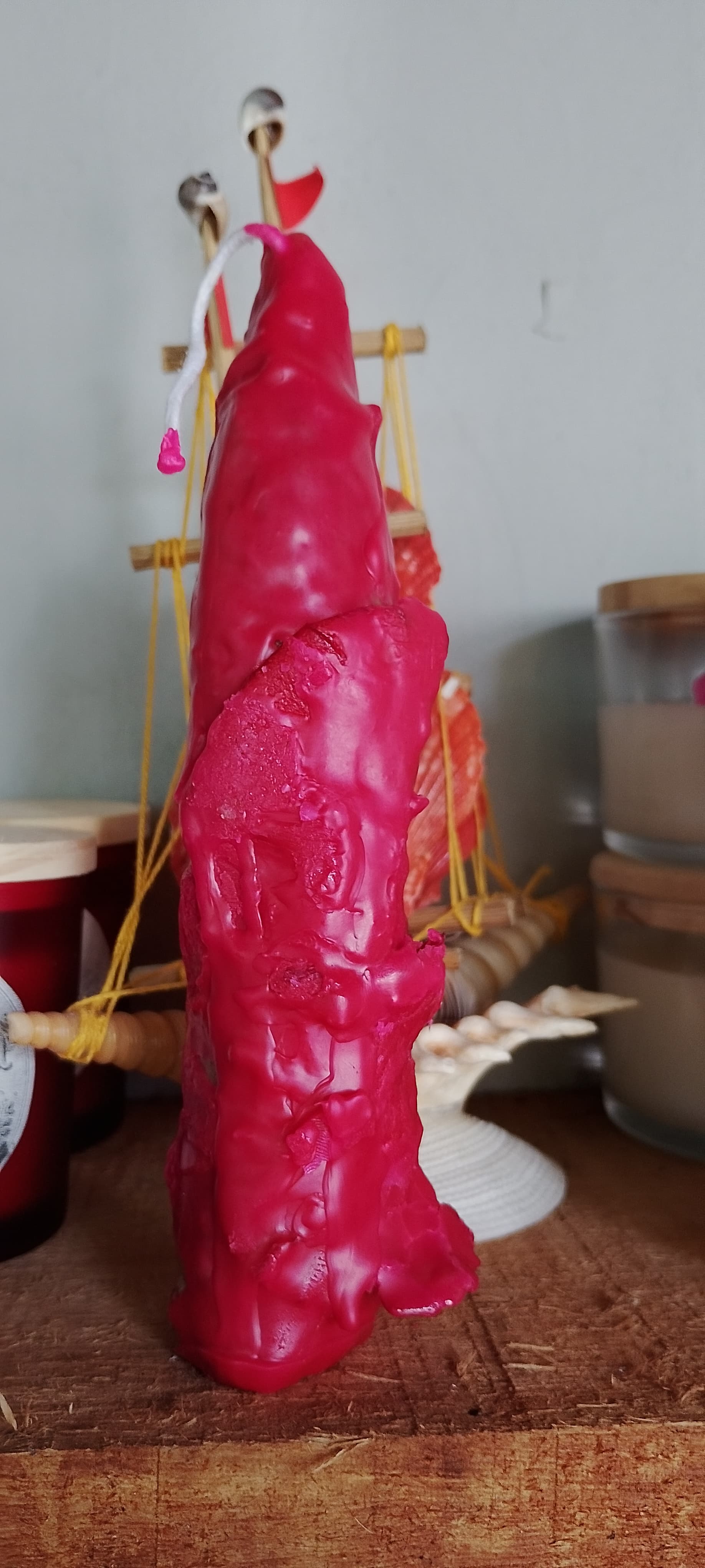 Vela Artesanal de Mel para amor próprio Vela Artesanal de Mel para amor próprio