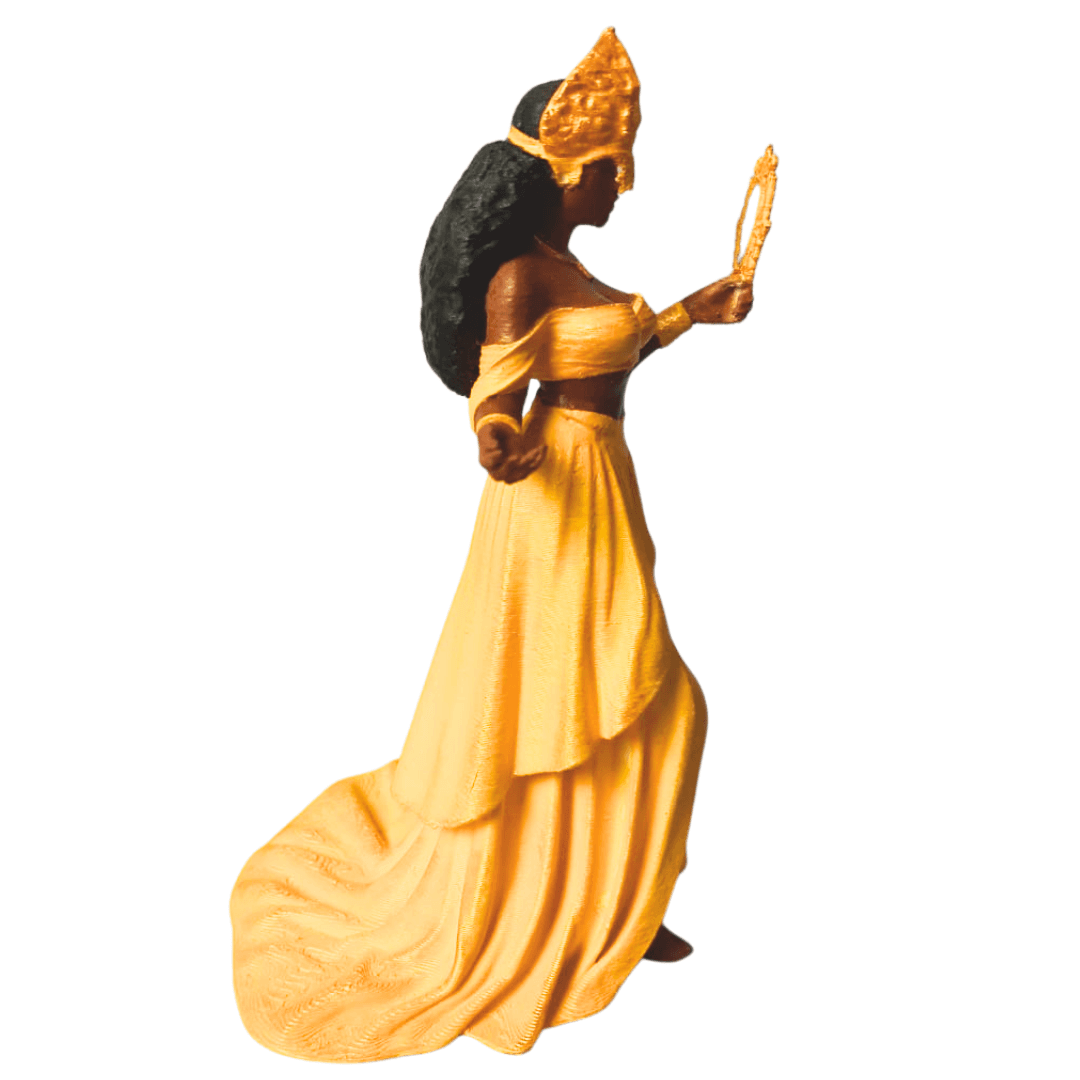 Estatueta Oxum15 cm – Orixá das Águas Doces, do Amor e da Beleza Estatueta Oxum15 cm – Orixá das Águas Doces, do Amor e da Beleza