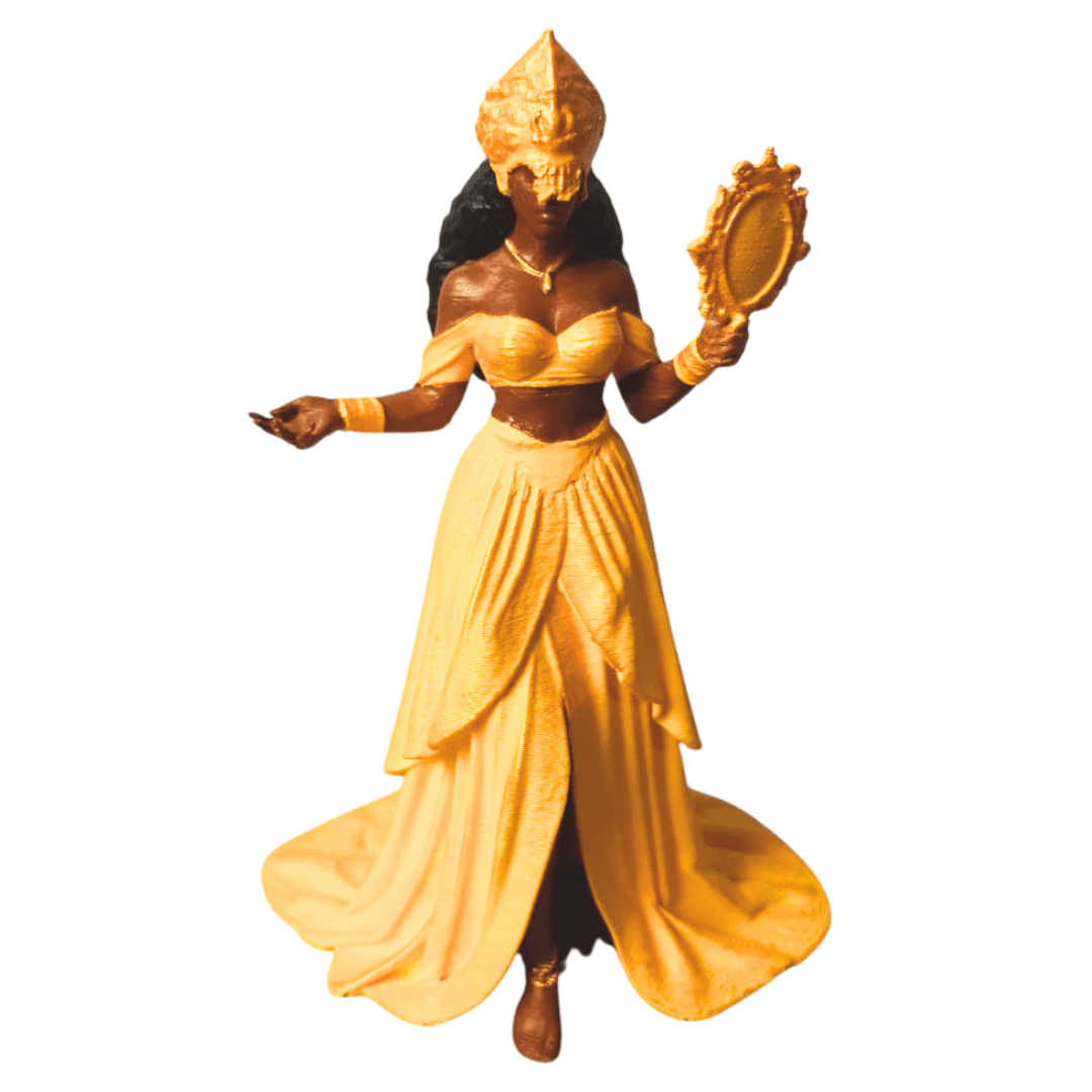 Estatueta Oxum15 cm – Orixá das Águas Doces, do Amor e da Beleza Estatueta Oxum15 cm – Orixá das Águas Doces, do Amor e da Beleza