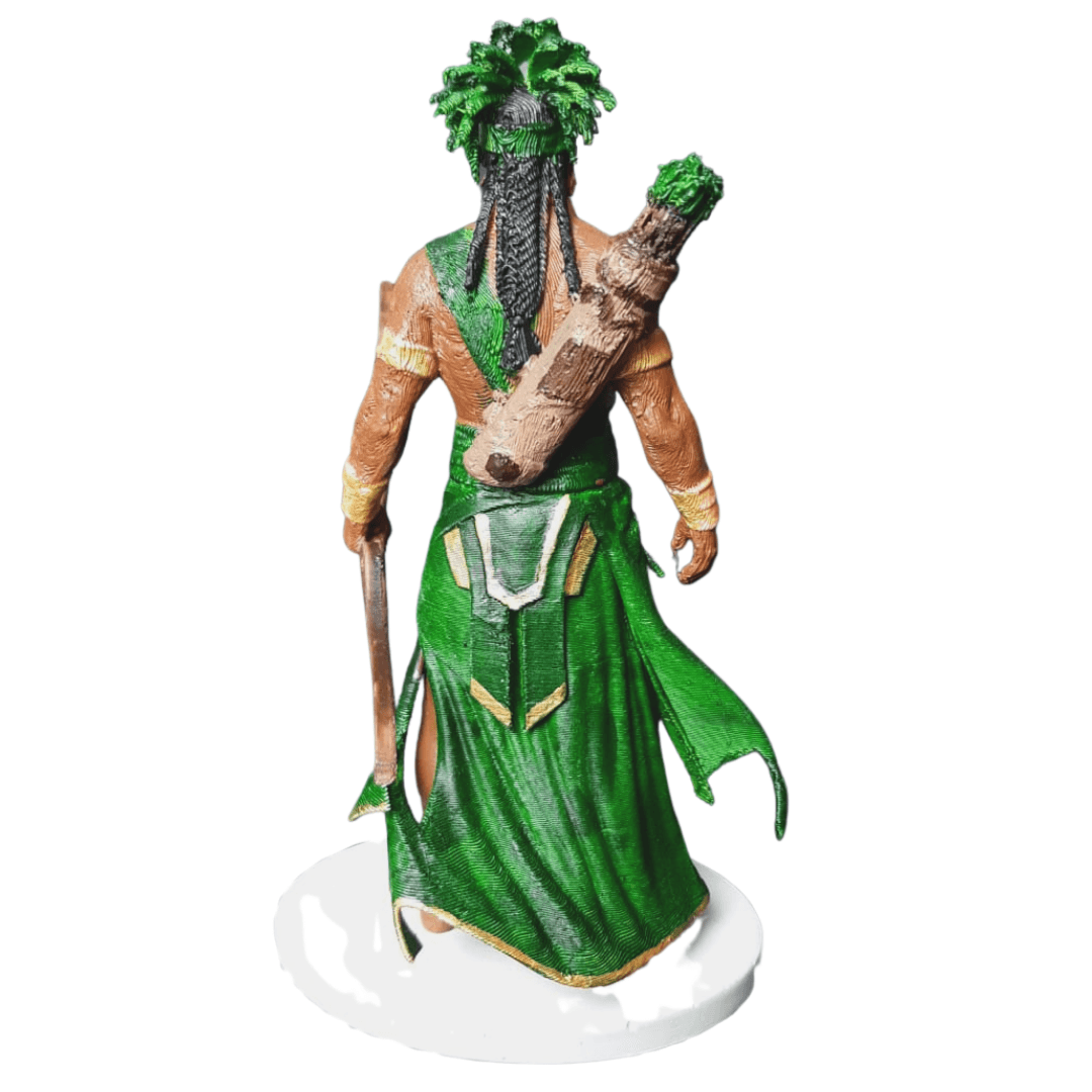 Estatueta de Oxóssi 15 cm – Orixá da Caça e da Fartura Estatueta de Oxóssi 15 cm – Orixá da Caça e da Fartura