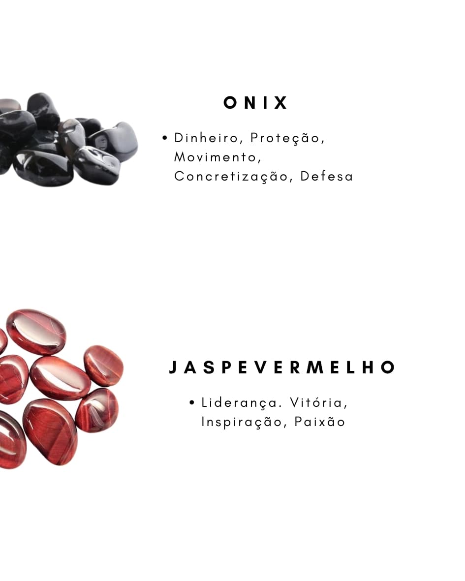 Pulseira Orixá Pedras Naturais EXÚ com Caveira Pulseira Orixá Pedras Naturais EXÚ com Caveira