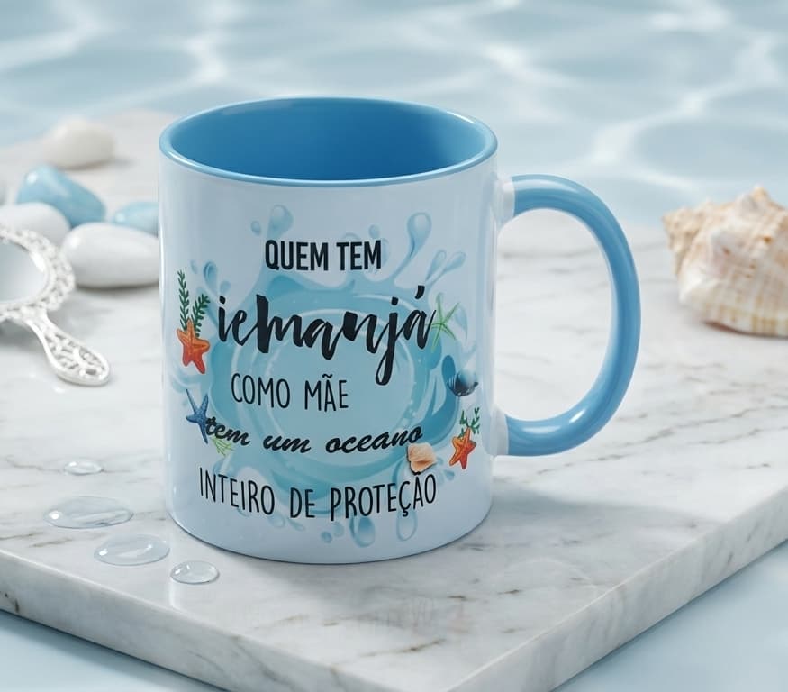 Caneca de Iemanjá Caneca de Iemanjá