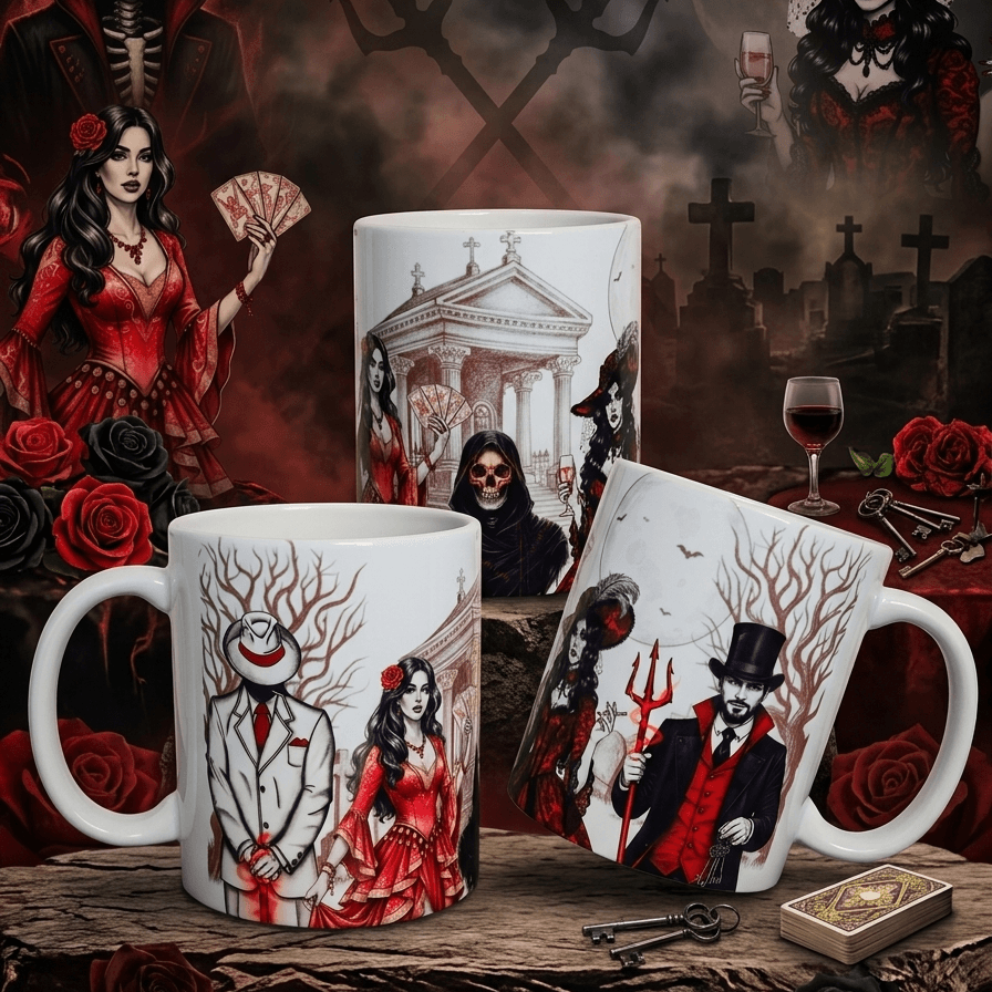 Caneca de Exú e Pomba Gira Caneca de Exú e Pomba Gira