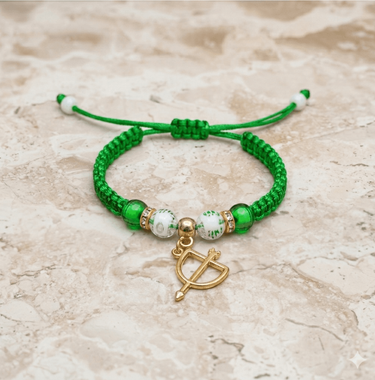 Pulseira de Proteção de Oxóssi – Força e Prosperidade 💚🏹 Pulseira de Proteção de Oxóssi – Força e Prosperidade 💚🏹