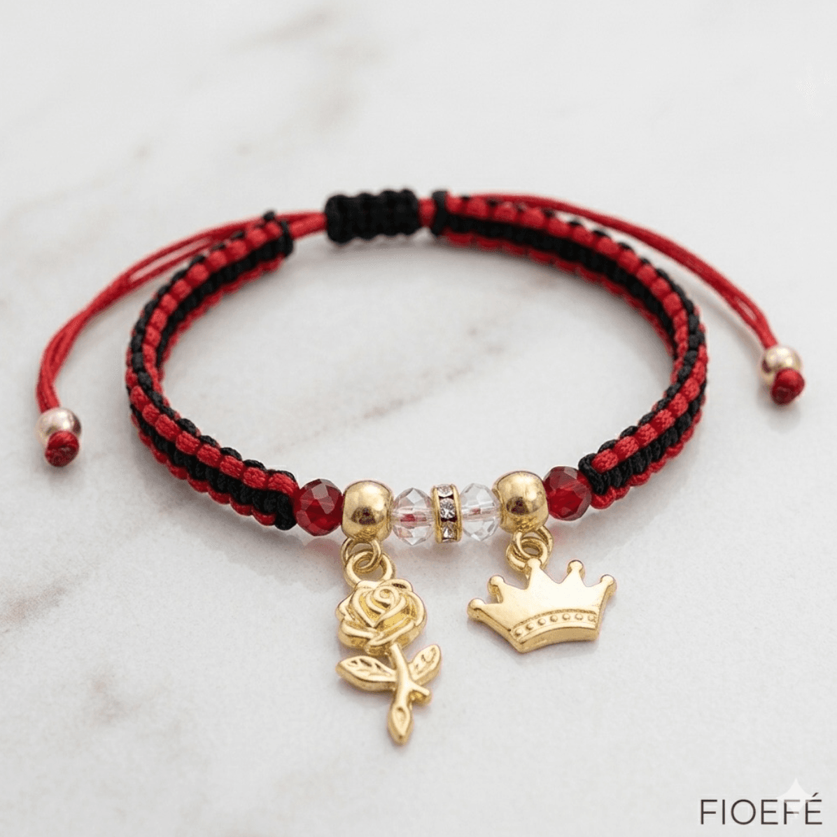 Pulseira de Maria Padilha – Proteção e Poder 🖤❤️🌹 Pulseira de Maria Padilha – Proteção e Poder 🖤❤️🌹