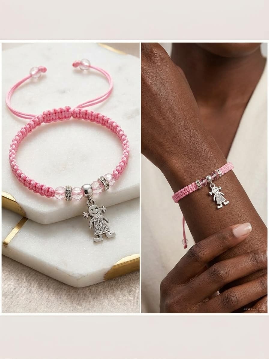 Pulseira Erê Rosa da Proteção Pulseira Erê Rosa da Proteção