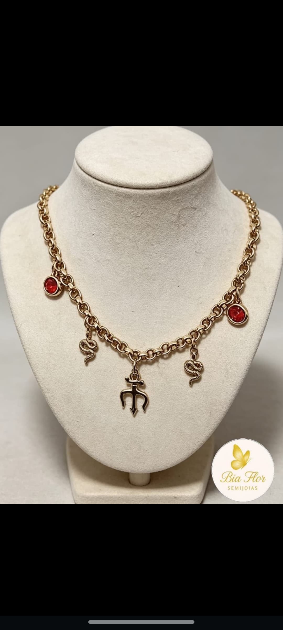 Conjunto Pombogira semijoia Conjunto Pombogira semijoia