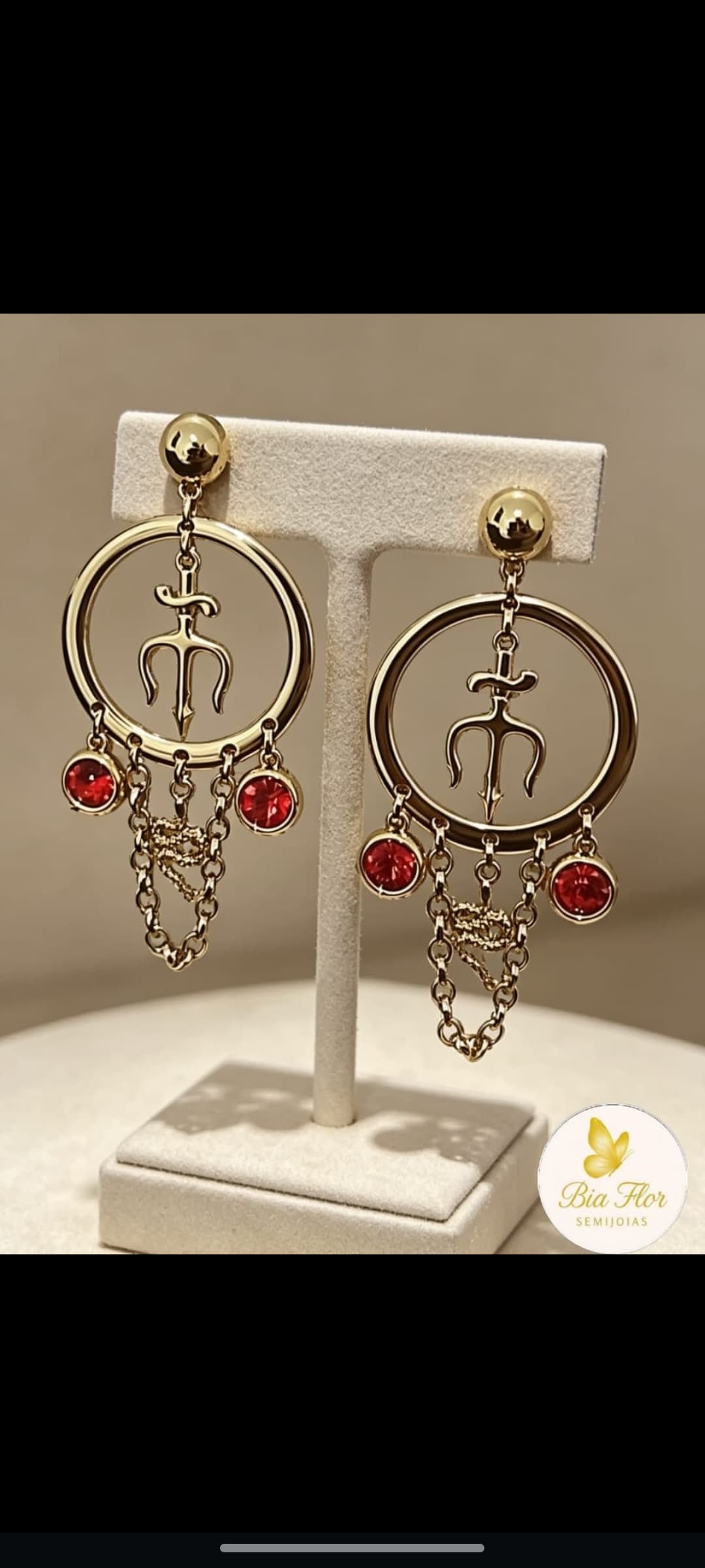 Conjunto Pombogira semijoia Conjunto Pombogira semijoia