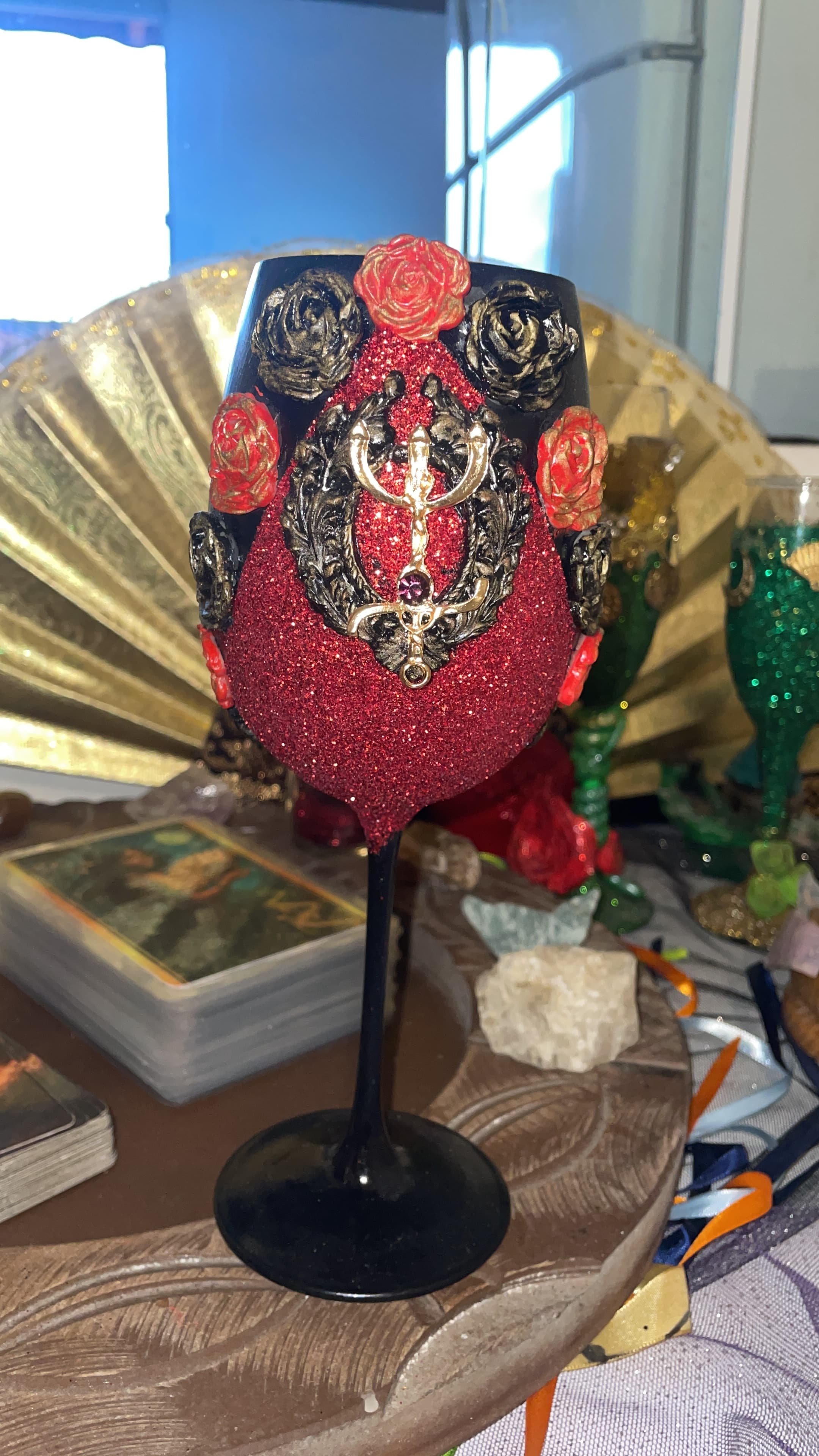 Taça Pombo Gira Luxo Taça Pombo Gira Luxo