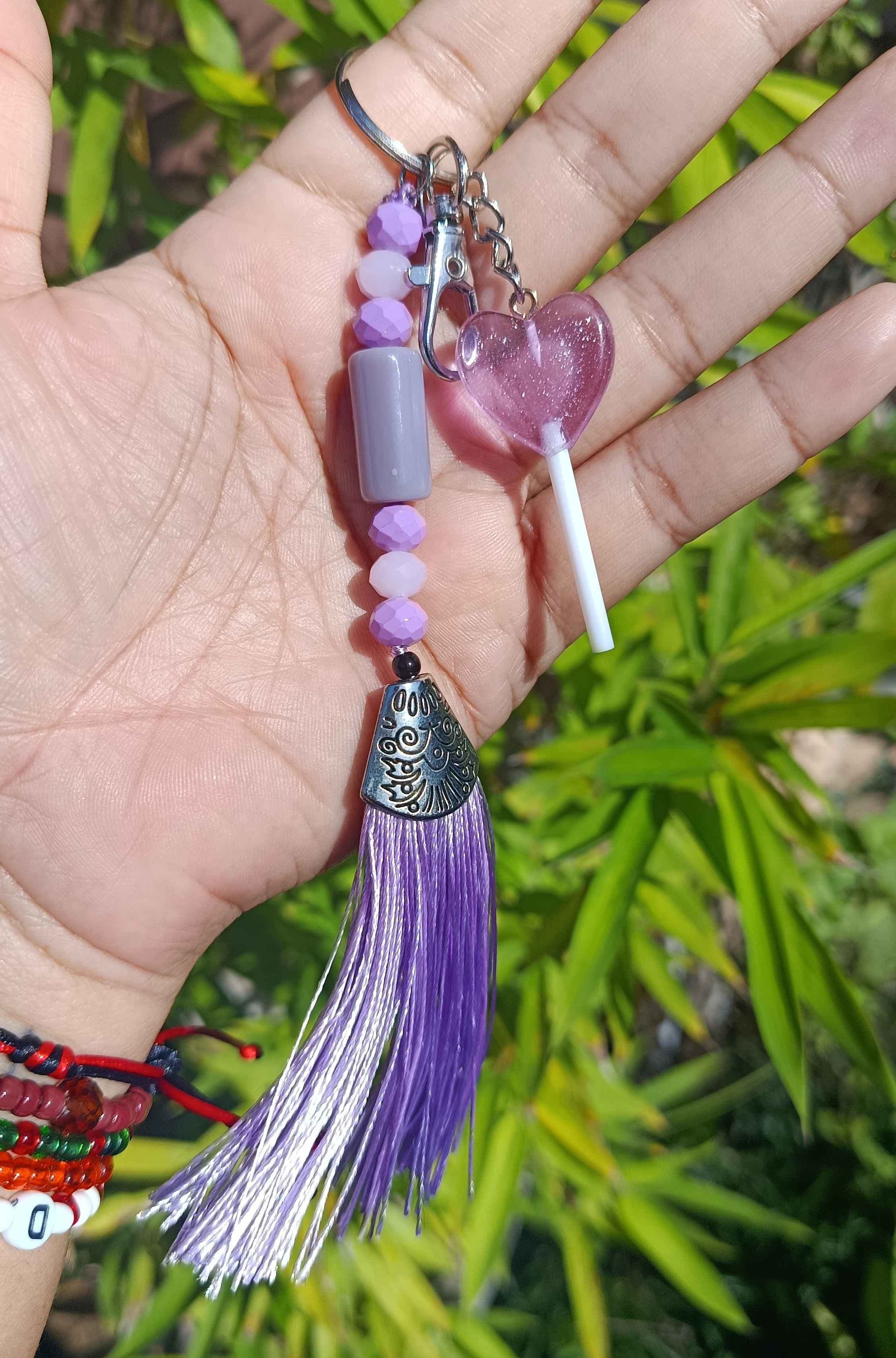 Chaveiro Erê menina roxo Chaveiro Erê menina roxo