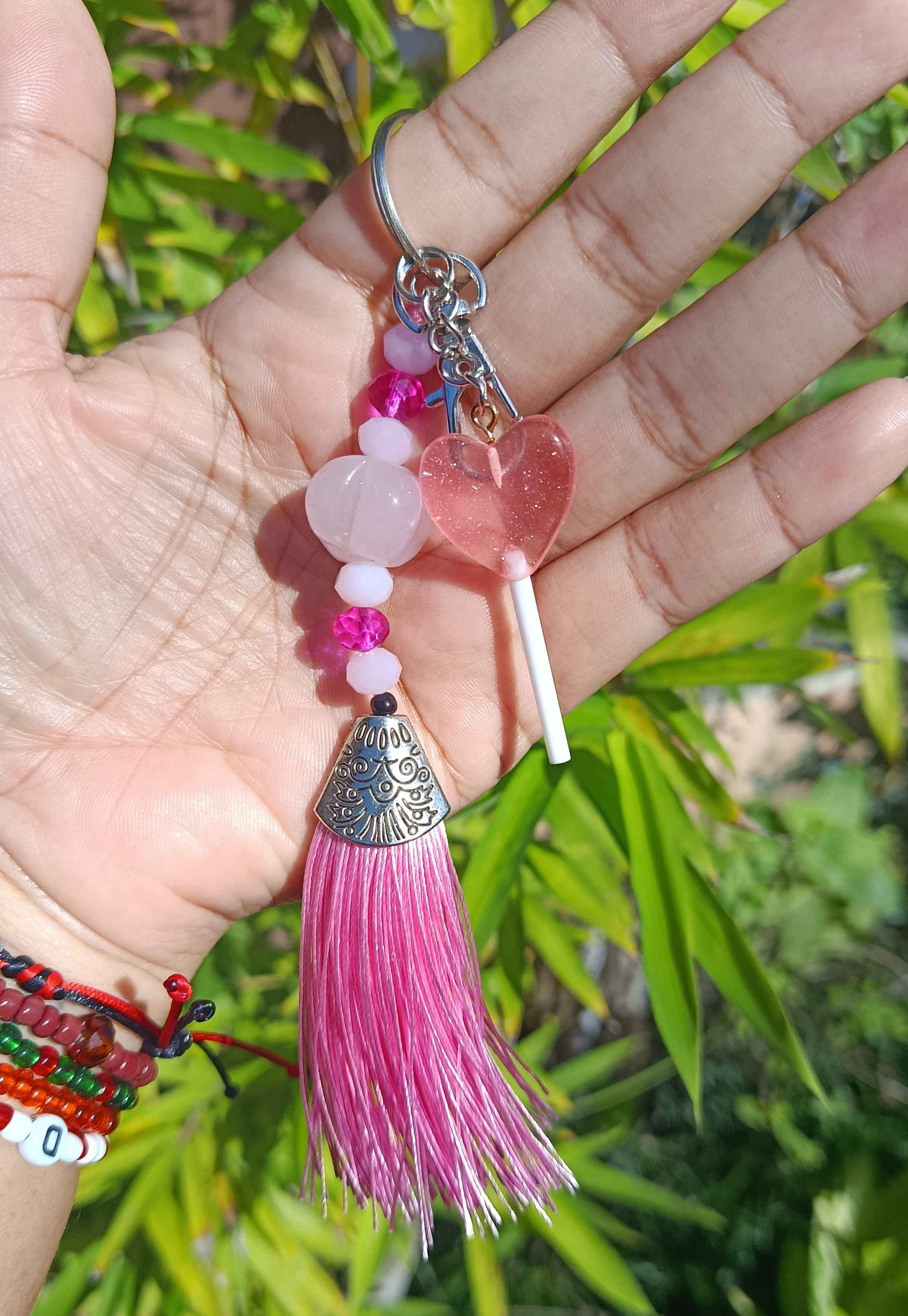 Chaveiro Erê menina rosa Chaveiro Erê menina rosa