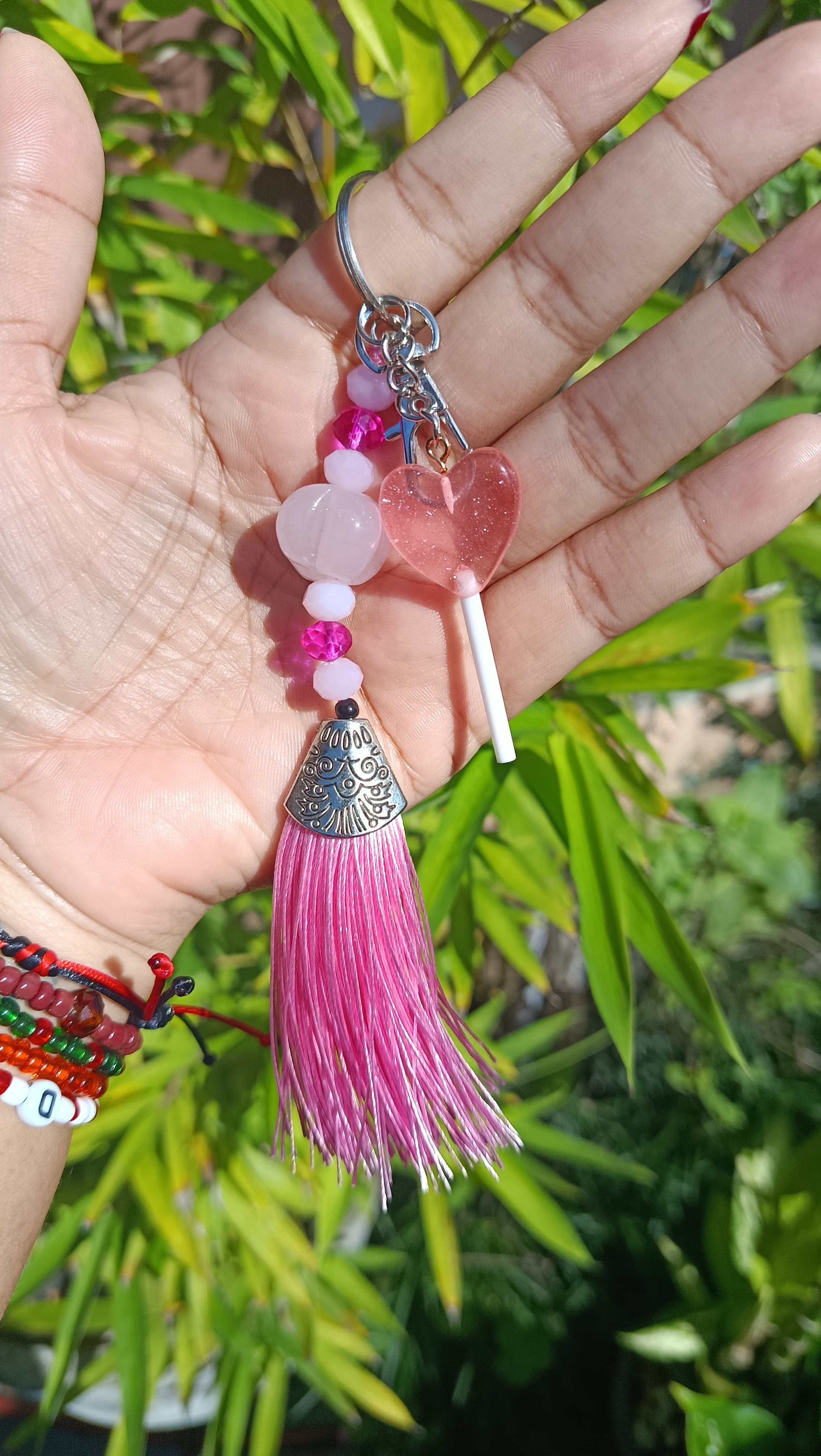 Chaveiro Erê menina rosa Chaveiro Erê menina rosa
