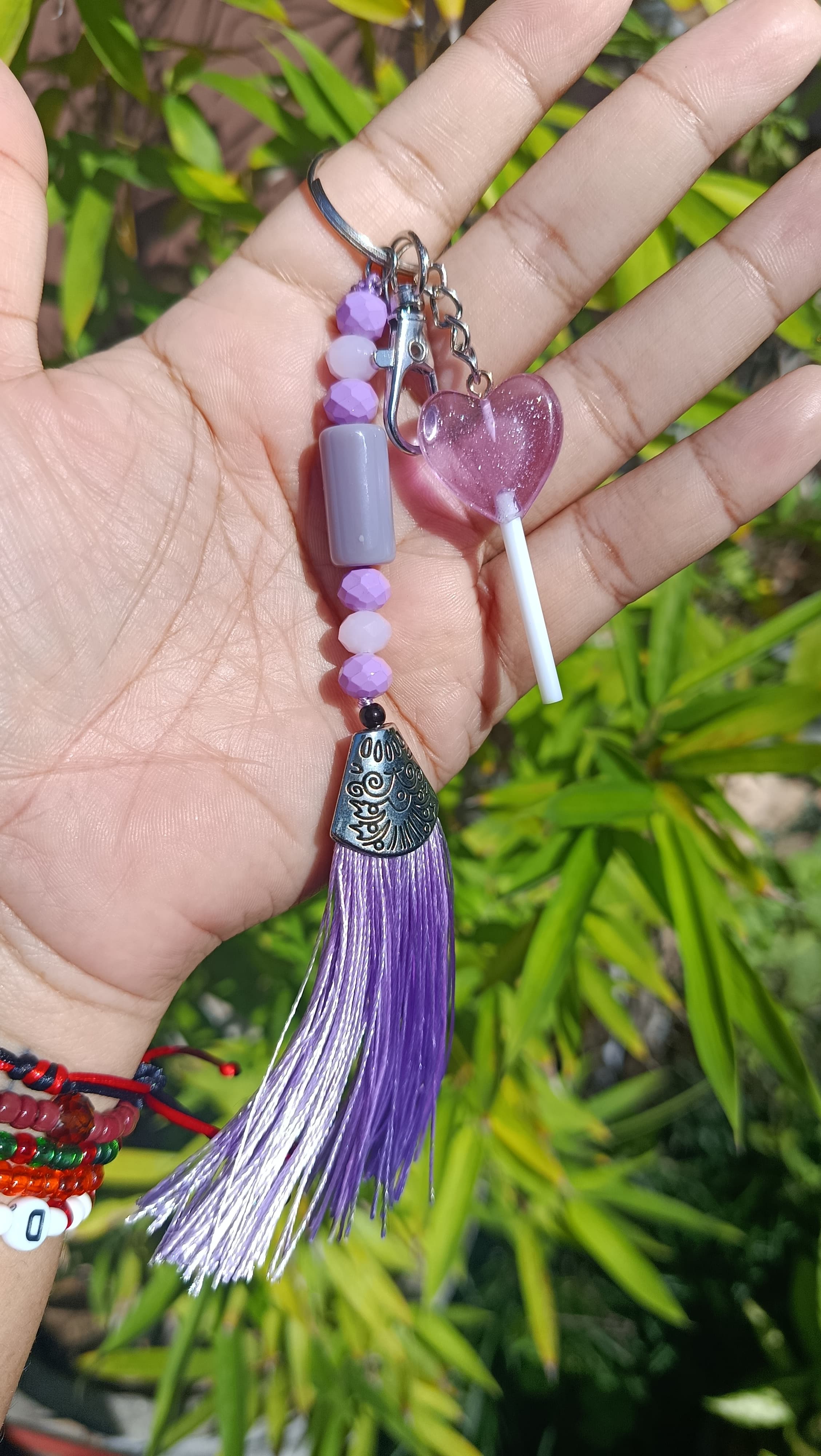 Chaveiro Erê menina roxo Chaveiro Erê menina roxo