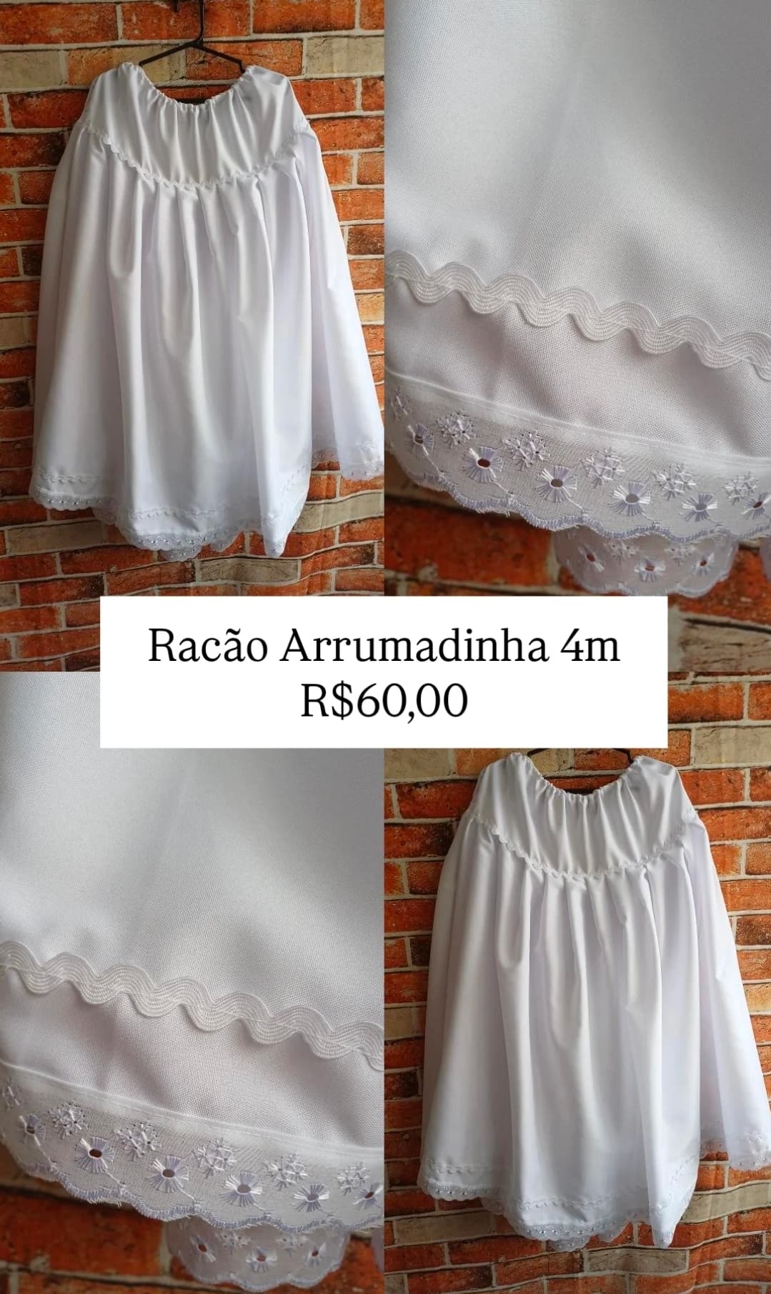 Racão Arrumadinha 4m Racão Arrumadinha 4m