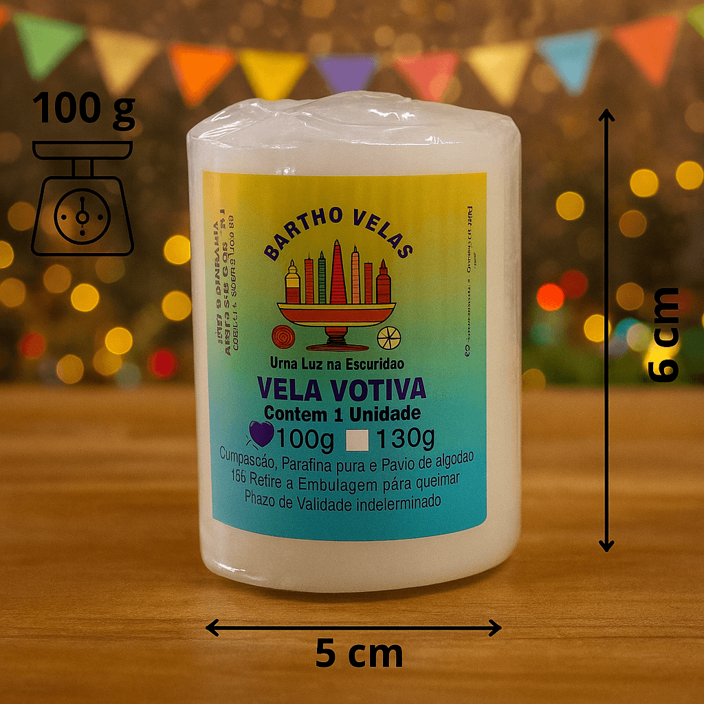 Vela Votiva Branca De 2 Dias 100g Kit 03 Unidades 100% Parafina Pura Queima Longa Atacado E Varejo Direto Da Fábrica Vela Votiva Branca De 2 Dias 100g Kit 03 Unidades 100% Parafina Pura Queima Longa Atacado E Varejo Direto Da Fábrica