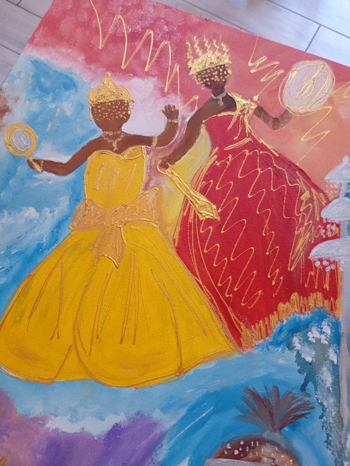 Tela: A Dança dos Orixás – Travessia Tela: A Dança dos Orixás – Travessia