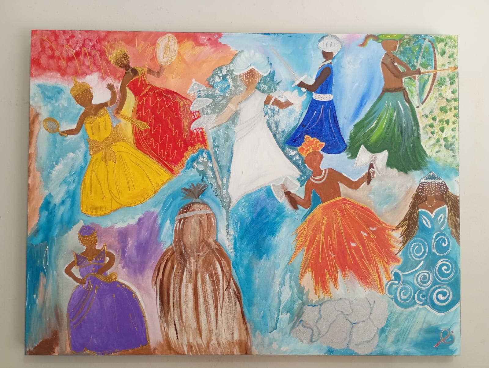 Tela: A Dança dos Orixás – Travessia Tela: A Dança dos Orixás – Travessia