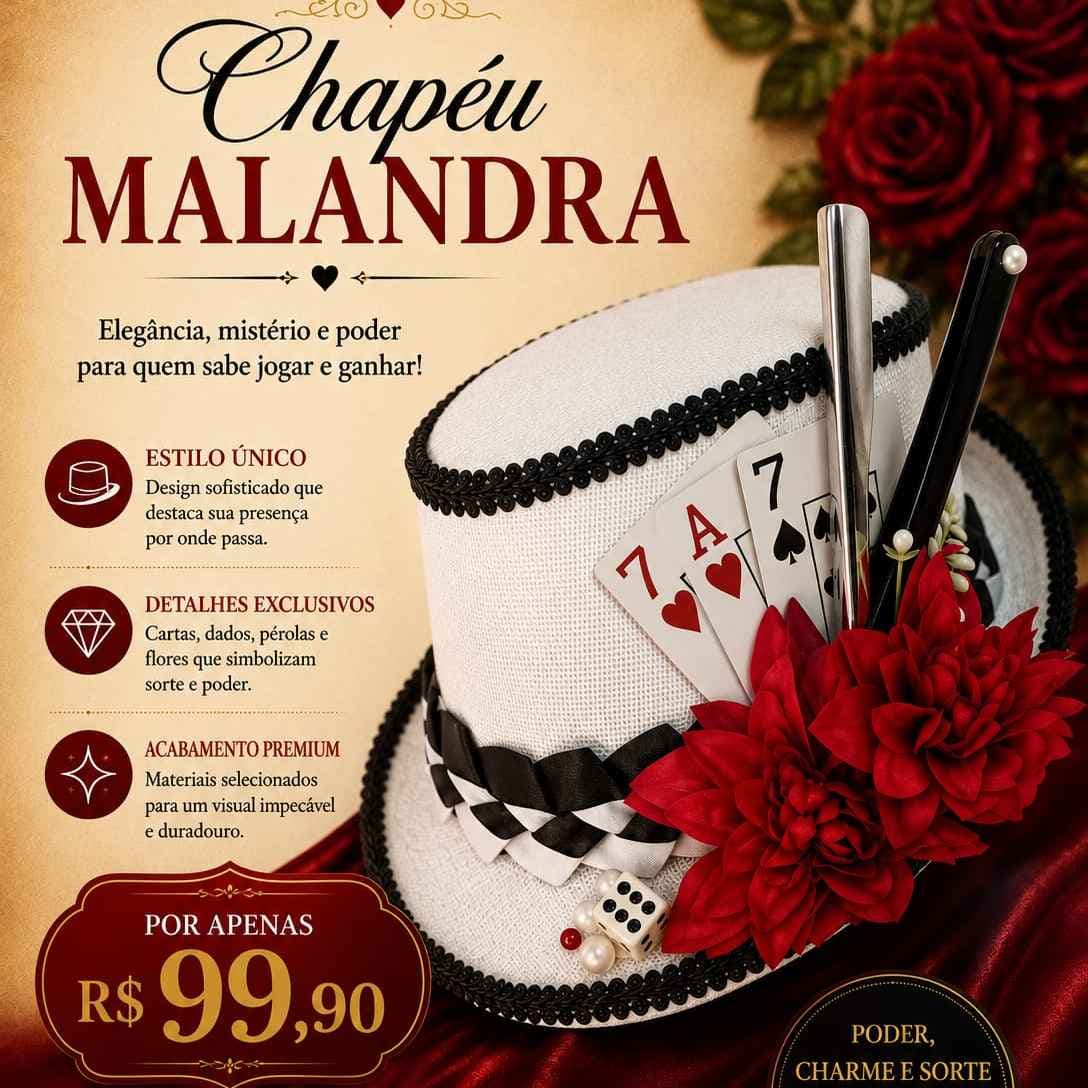 Chapéu de malandra