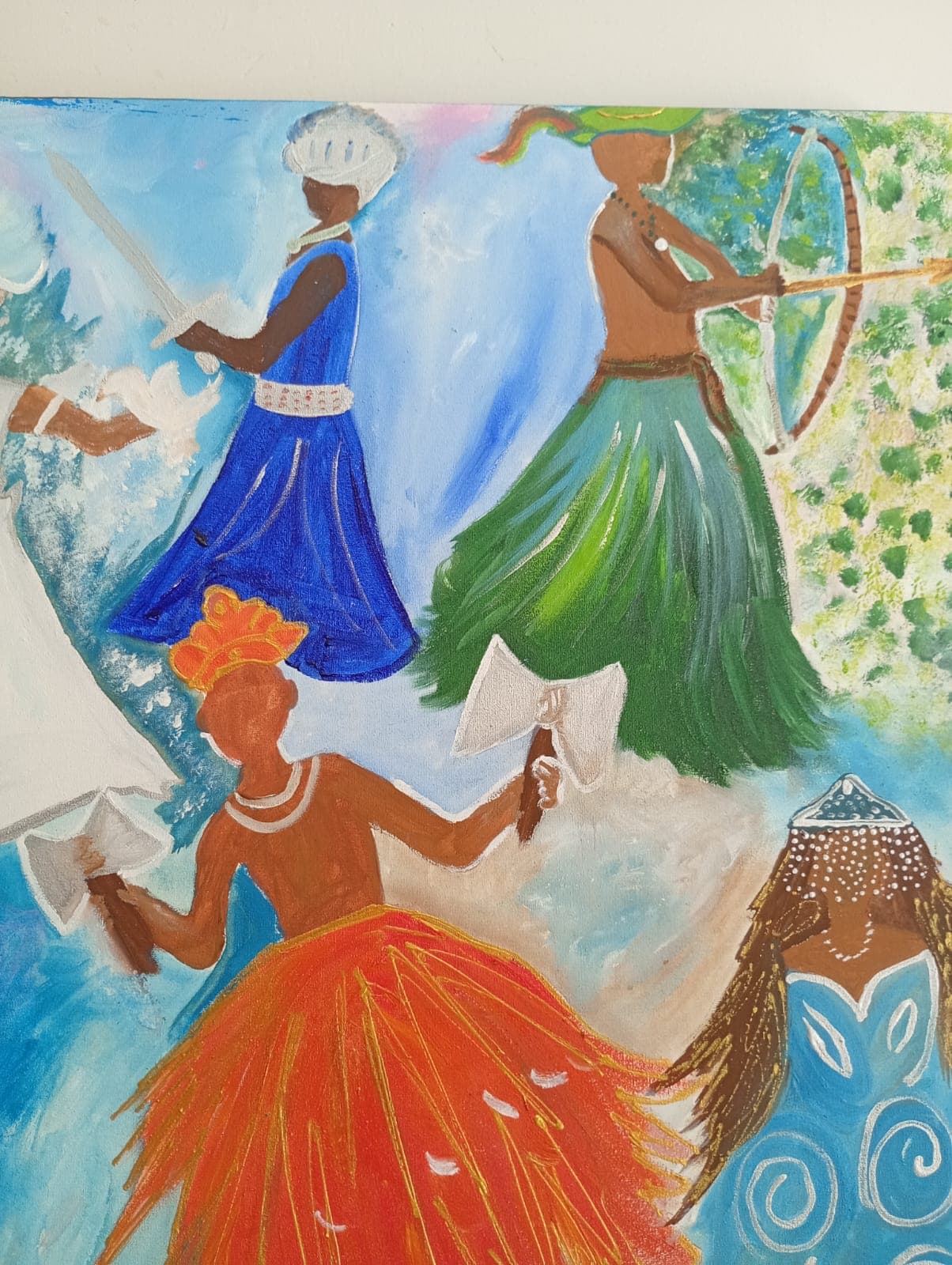 Tela: A Dança dos Orixás – Travessia Tela: A Dança dos Orixás – Travessia