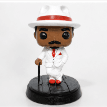Zé Pelintra estilo funko - Impressão 3d Zé Pelintra estilo funko - Impressão 3d