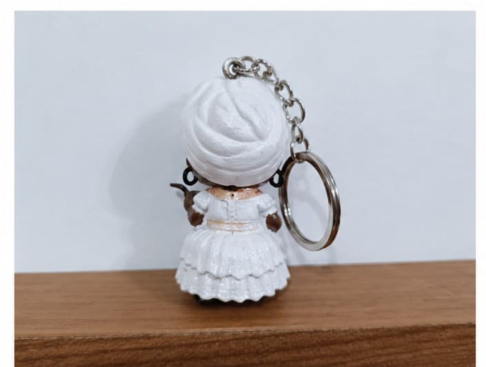 Chaveiro Preta Velha estilo funko - Peça Artesanal Chaveiro Preta Velha estilo funko - Peça Artesanal