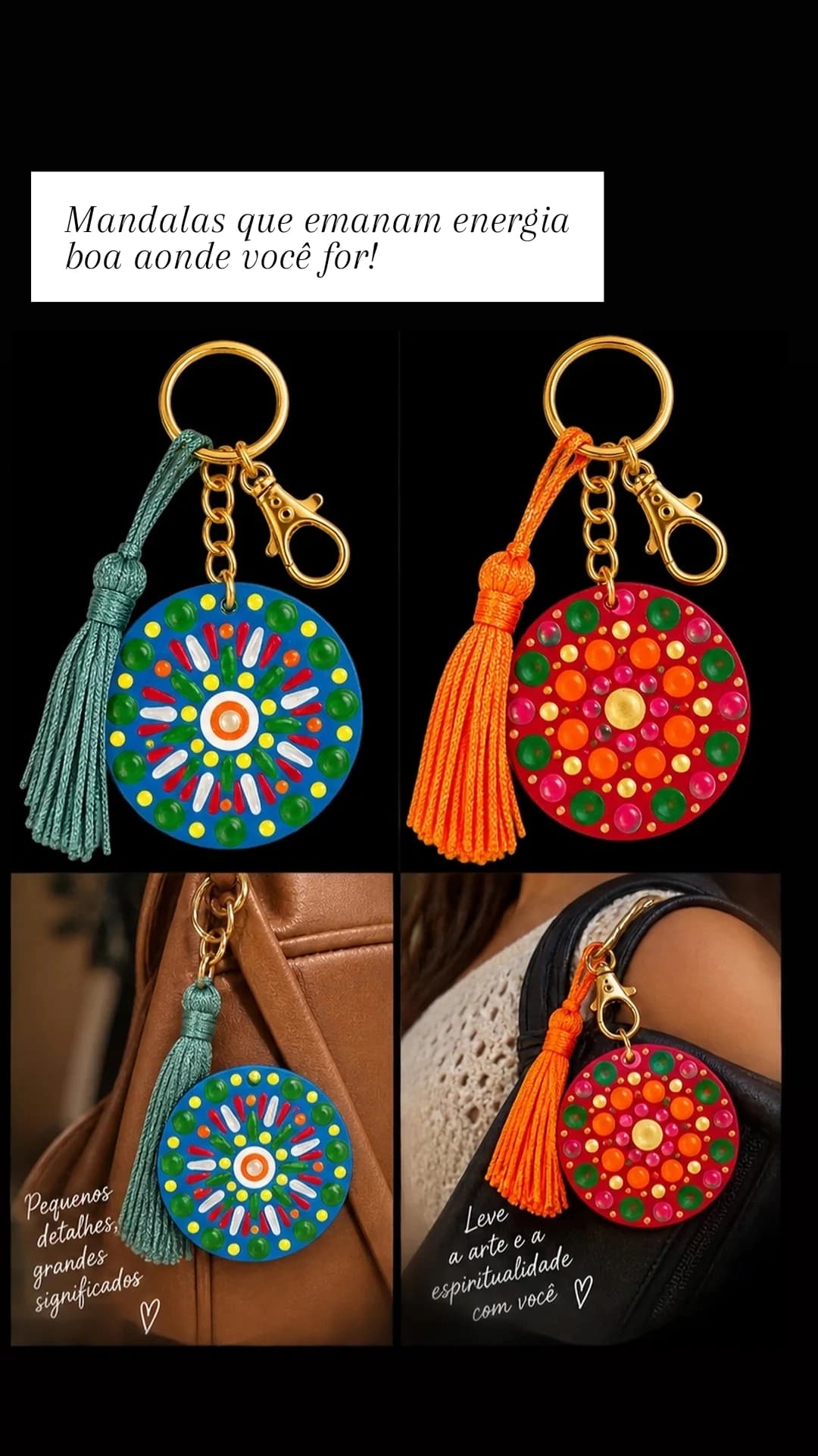 ✨ Amuletos Energéticos — Mandalas ✨ Amuletos Energéticos — Mandalas