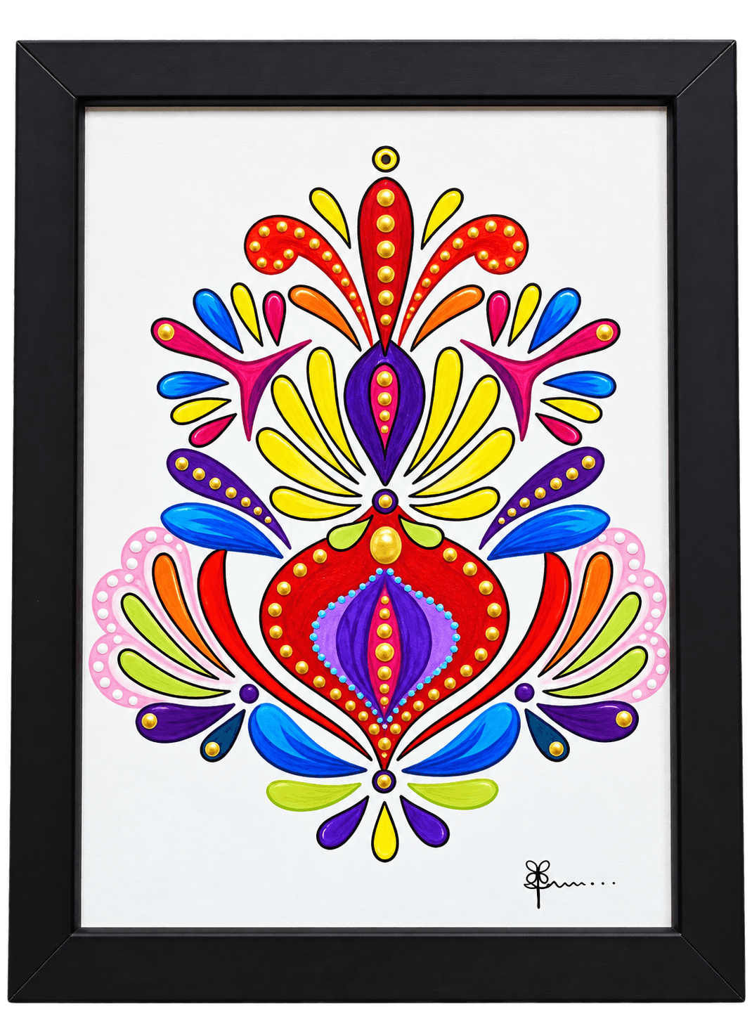 ✨ Quadro — “Útero em Flor” ✨ Quadro — “Útero em Flor”