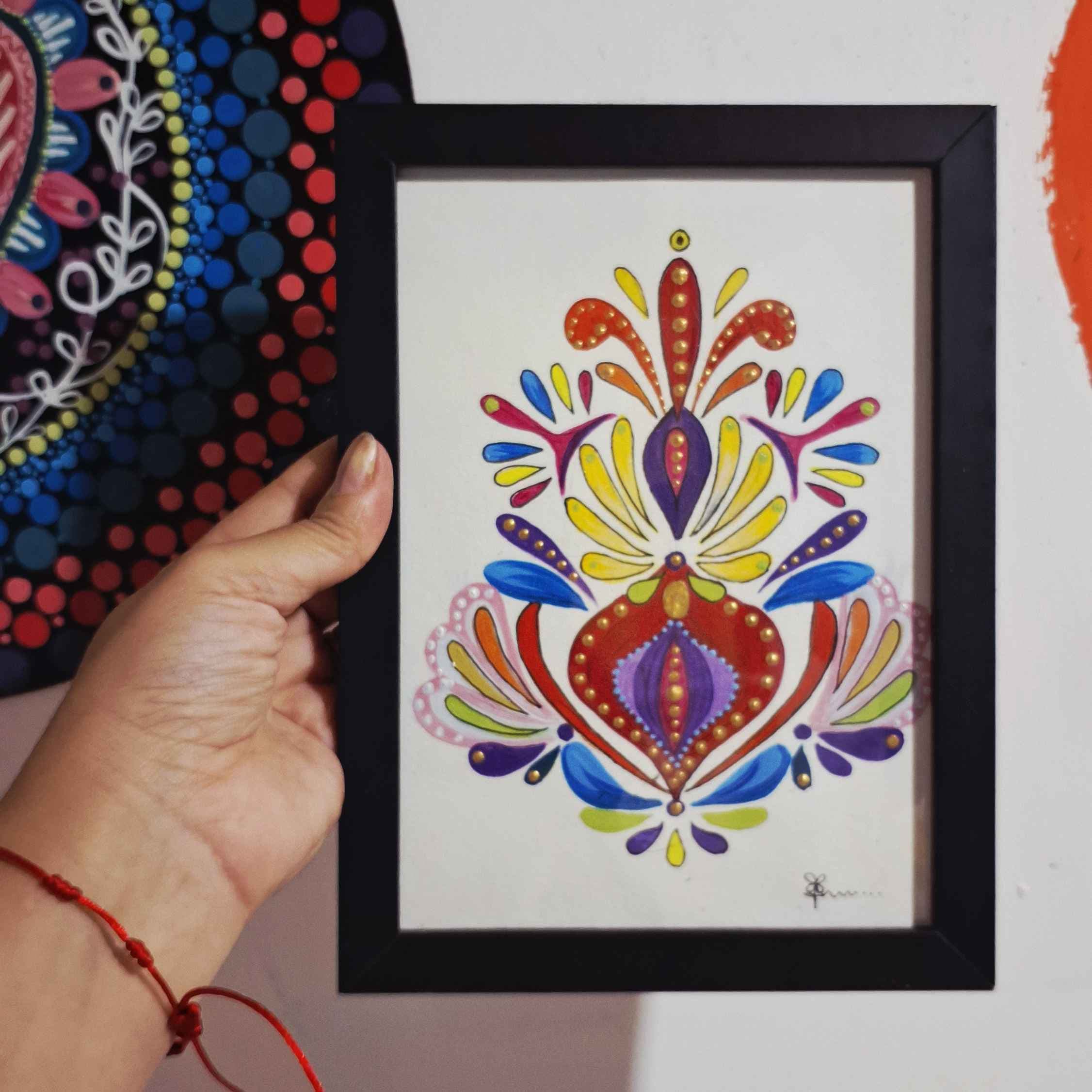 ✨ Quadro — “Útero em Flor” ✨ Quadro — “Útero em Flor”