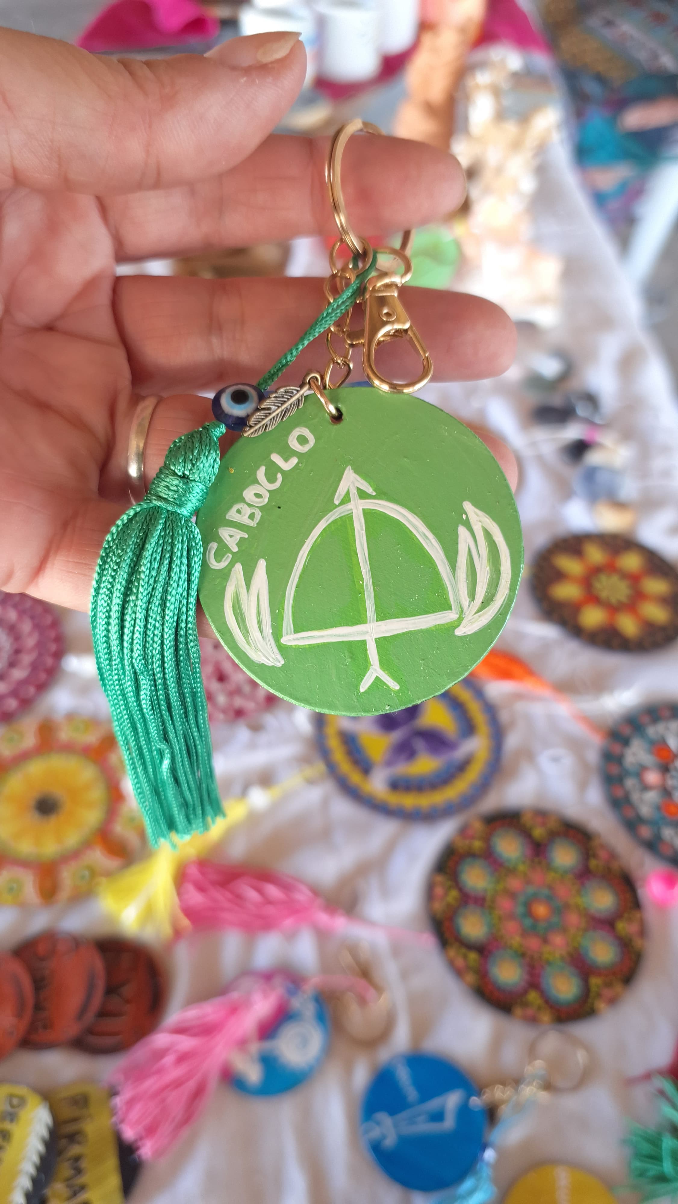 ✨ Chaveiros Entidades — Amuletos de Proteção ✨ Chaveiros Entidades — Amuletos de Proteção