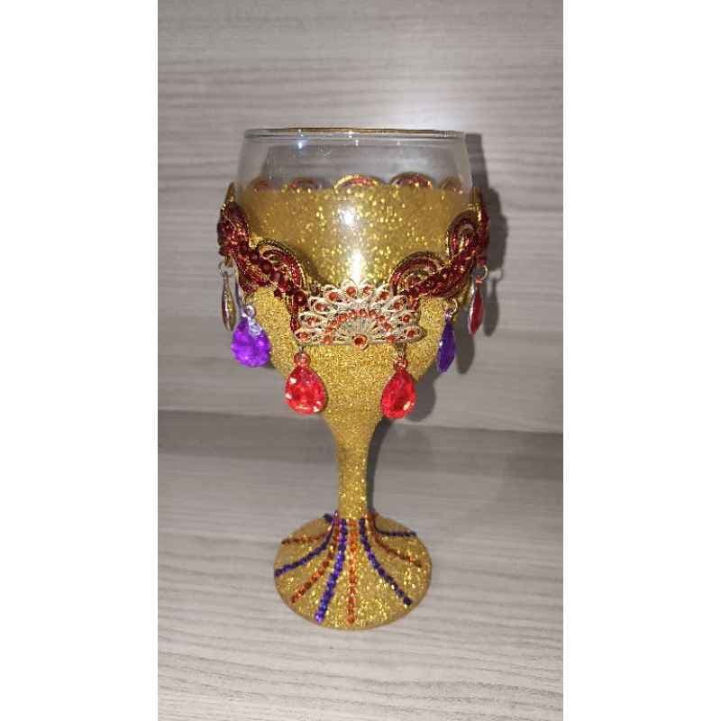Taça Cigana da Prosperidade Artesanal – Decoração Espiritual, Altar Cigano e Energias Positivas Taça Cigana da Prosperidade Artesanal – Decoração Espiritual, Altar Cigano e Energias Positivas