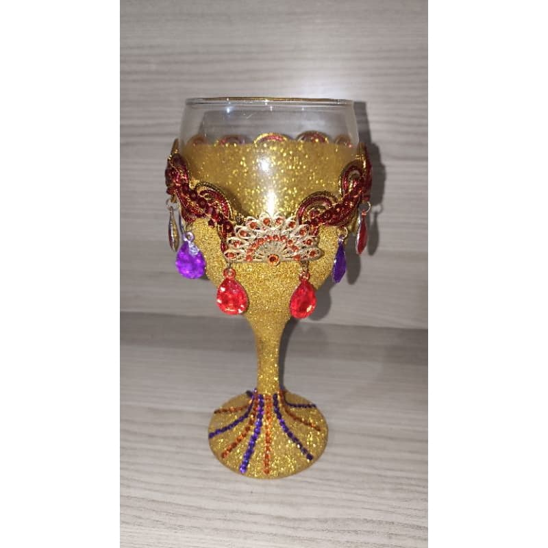 Taça Cigana da Prosperidade Artesanal – Decoração Espiritual, Altar Cigano e Energias Positivas Taça Cigana da Prosperidade Artesanal – Decoração Espiritual, Altar Cigano e Energias Positivas