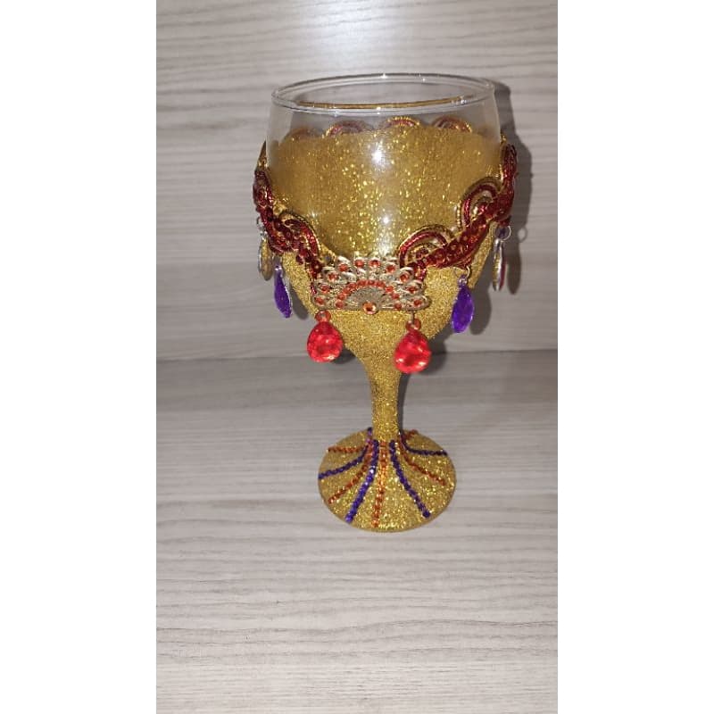 Taça Cigana da Prosperidade Artesanal – Decoração Espiritual, Altar Cigano e Energias Positivas Taça Cigana da Prosperidade Artesanal – Decoração Espiritual, Altar Cigano e Energias Positivas