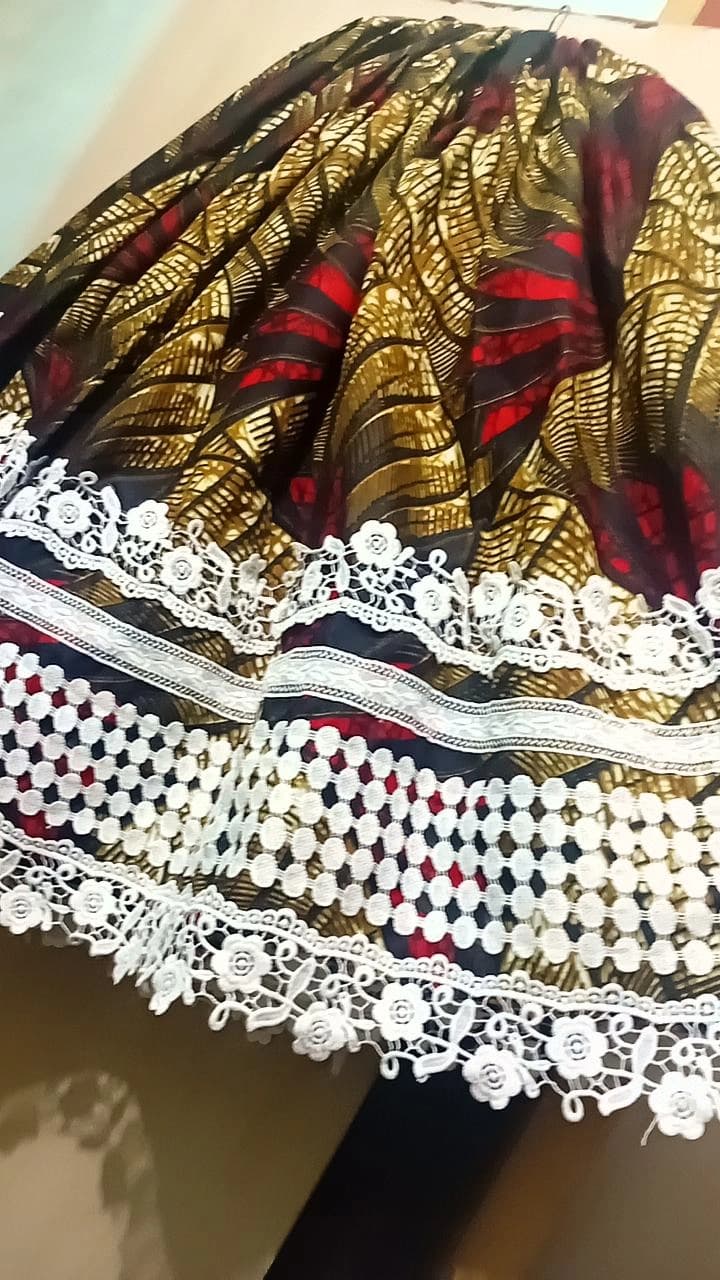 Saia de ankara para xirê Saia de ankara para xirê