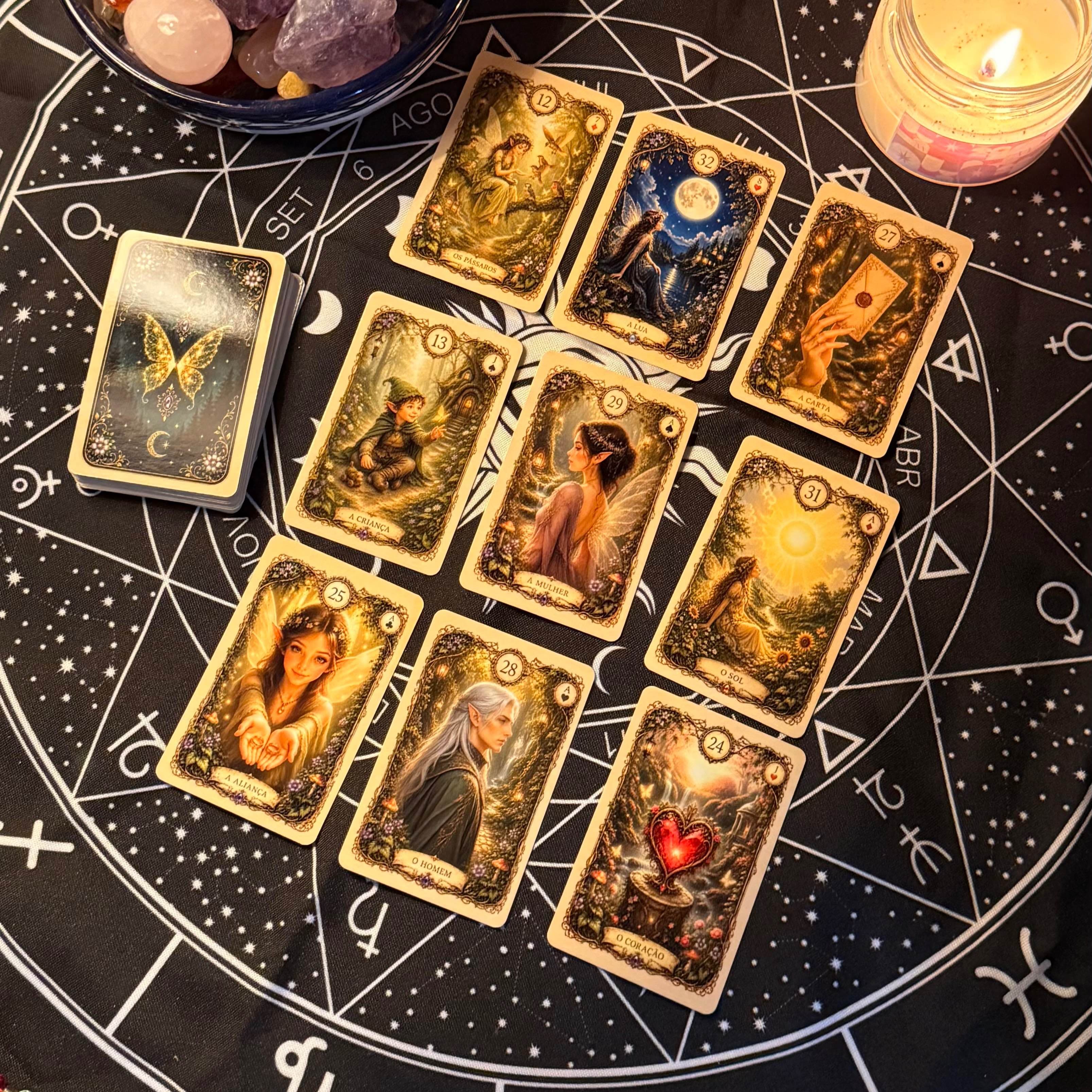 Lenormand / baralho cigano - encantos da natureza Lenormand / baralho cigano - encantos da natureza
