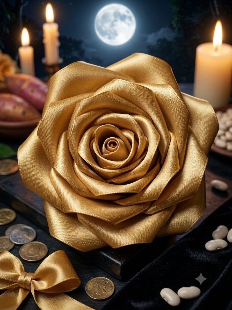 Presilha de Cabelo Rosa de Cetim Dourada 25 Pétalas Artesanal para Estilo Elegante e Moderno com Fixação Prática Presilha de Cabelo Rosa de Cetim Dourada 25 Pétalas Artesanal para Estilo Elegante e Moderno com Fixação Prática