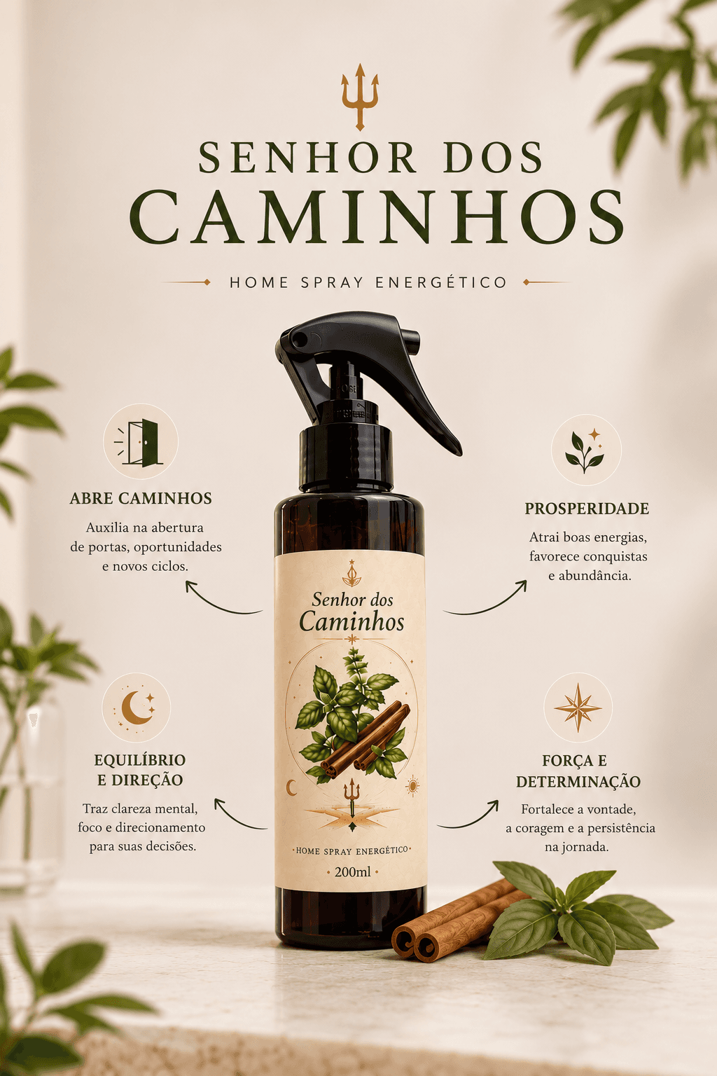 Home Spray Ritualístico - Consagrado Home Spray Ritualístico - Consagrado