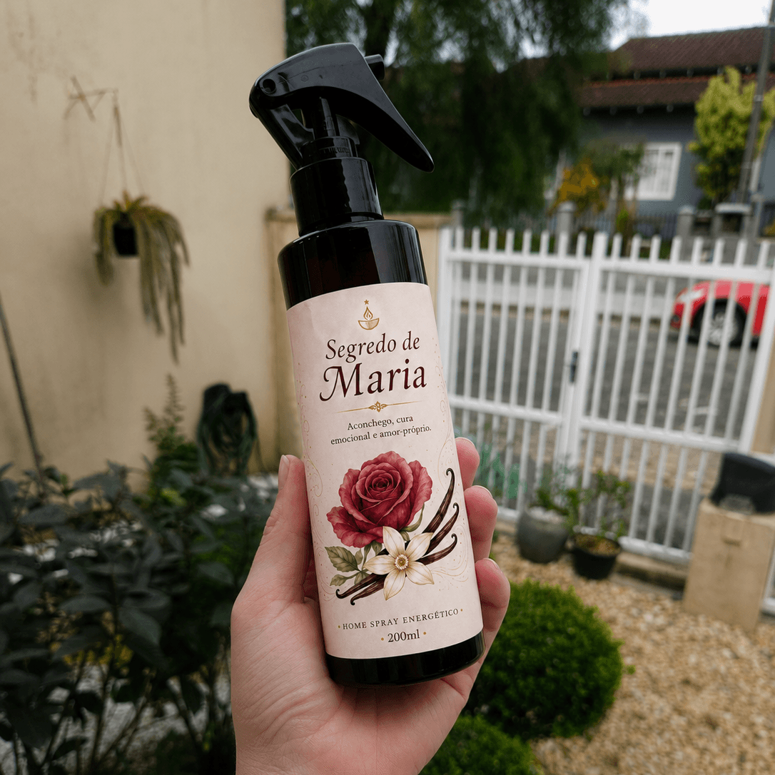 Home spray ritualístico - Segredo de Maria Home spray ritualístico - Segredo de Maria