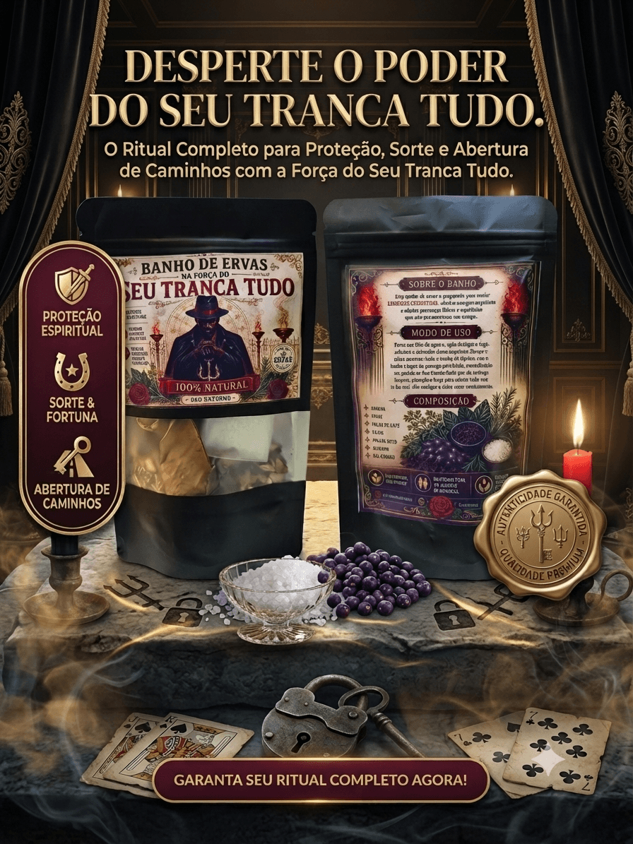 Banho de Ervas Seu Tranca Tudo | Limpeza Espiritual e Proteção | Flor de Quitéria Banho de Ervas Seu Tranca Tudo | Limpeza Espiritual e Proteção | Flor de Quitéria