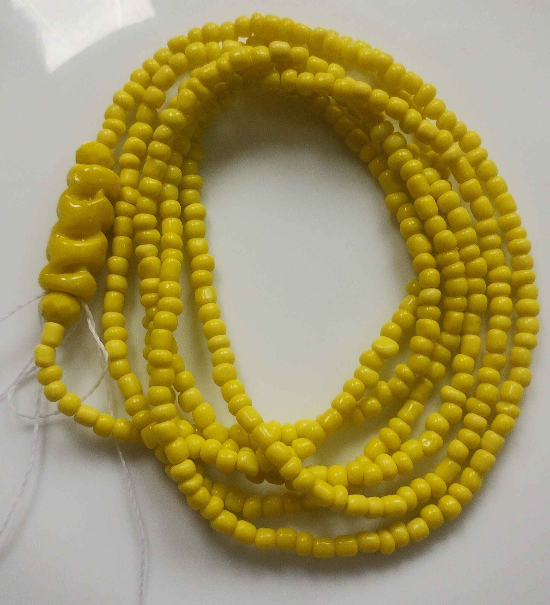 Guia / Fio de Contas na cor Amarela - Oxum Guia / Fio de Contas na cor Amarela - Oxum