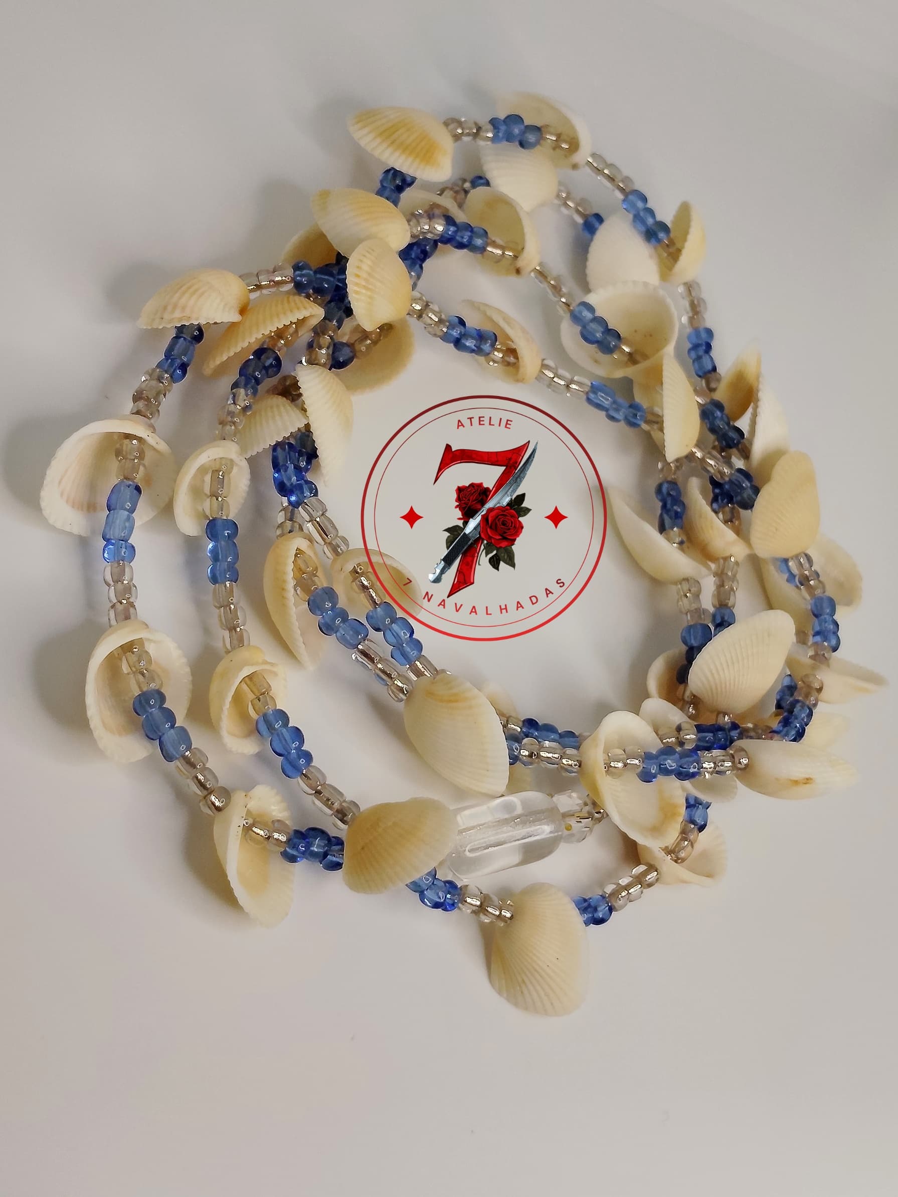 Fio de Conta / Guia Orixá Iemanjá - Umbanda / Candomblé Fio de Conta / Guia Orixá Iemanjá - Umbanda / Candomblé