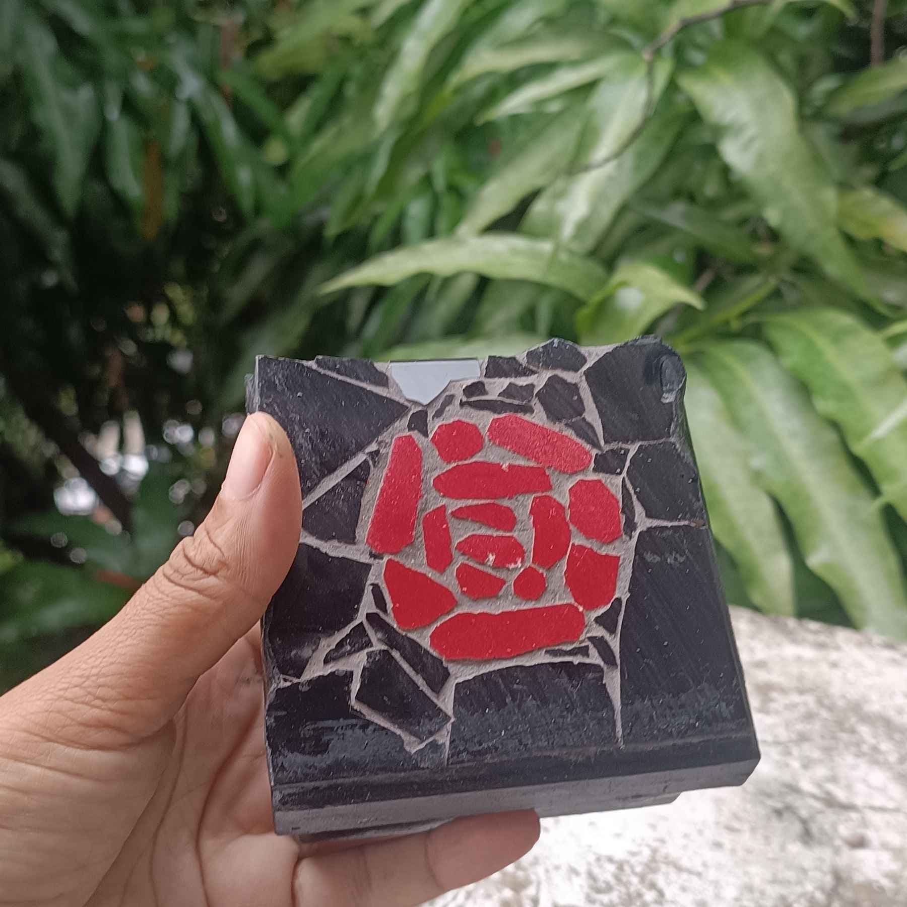 Caixa de jóias Padilha em mosaico Caixa de jóias Padilha em mosaico