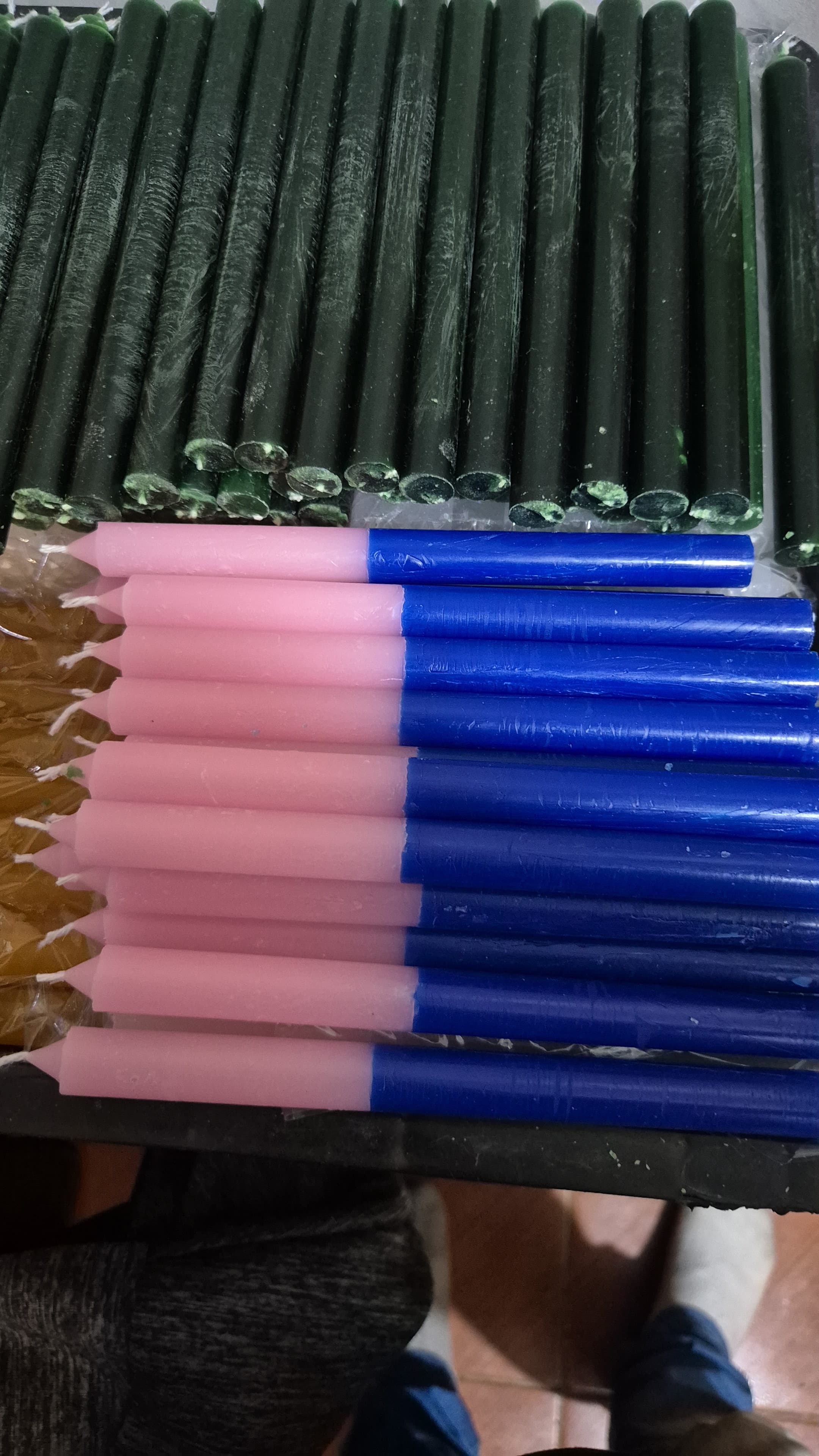 Velas finas (palito Velas finas (palito