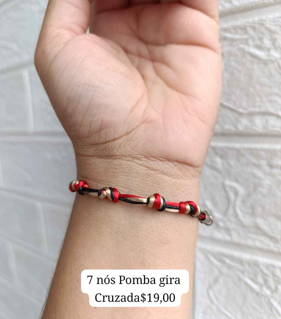 Pulseira 7 nós de Pomba Gira Pulseira 7 nós de Pomba Gira