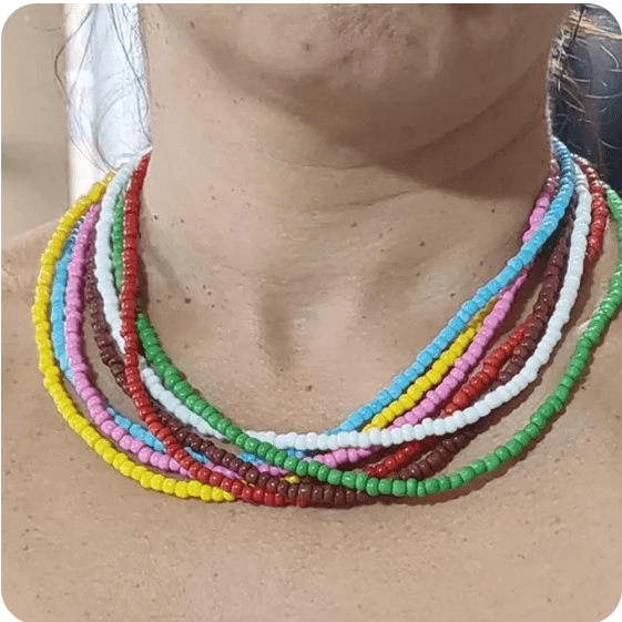 Chocker 7 linhas da Umbanda Chocker 7 linhas da Umbanda