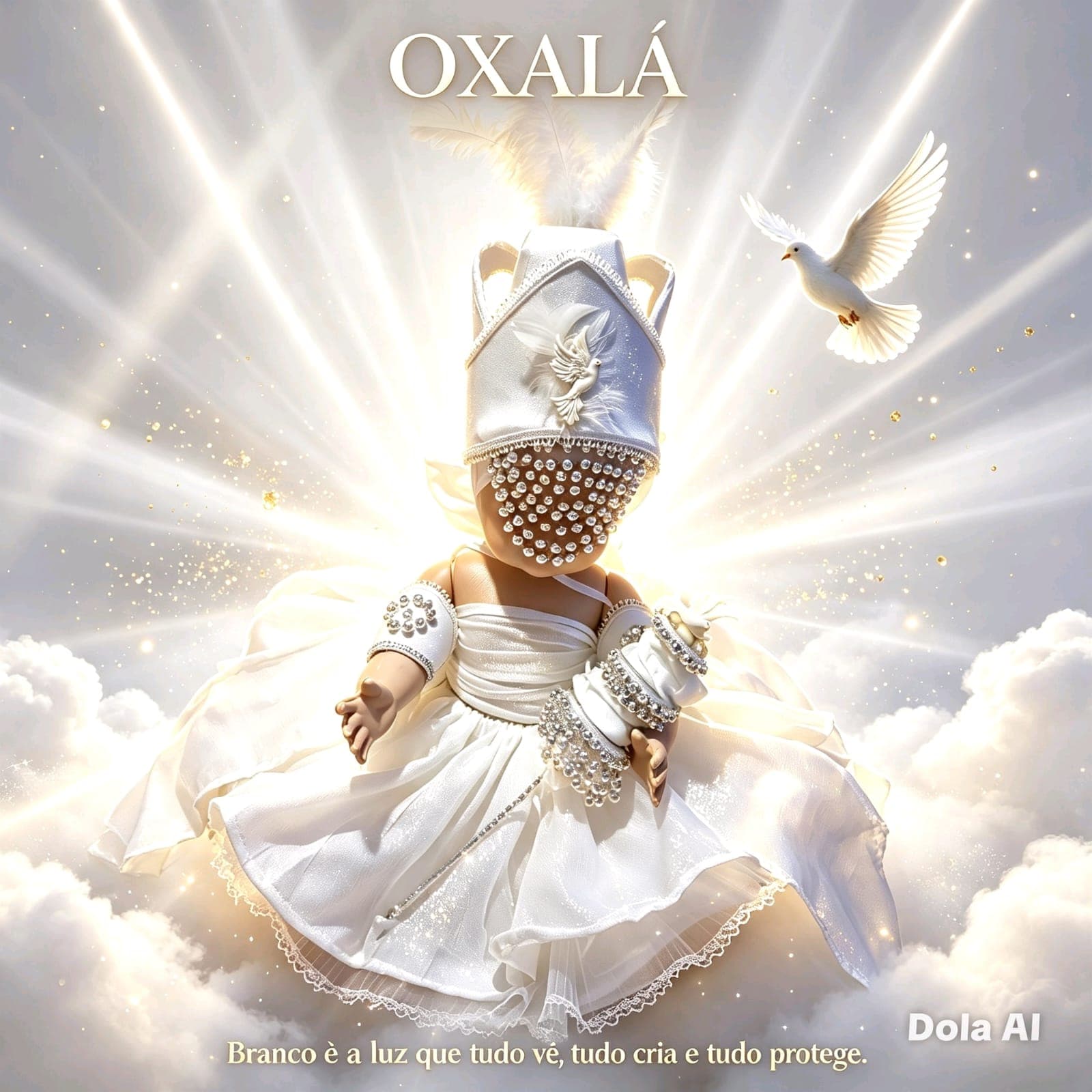 Boneco Artesanal de Orixá — 💜 Peça única feita à mão com materiais naturais, conchas, sementes e pedrarias. Boneco Artesanal de Orixá — 💜 Peça única feita à mão com materiais naturais, conchas, sementes e pedrarias.