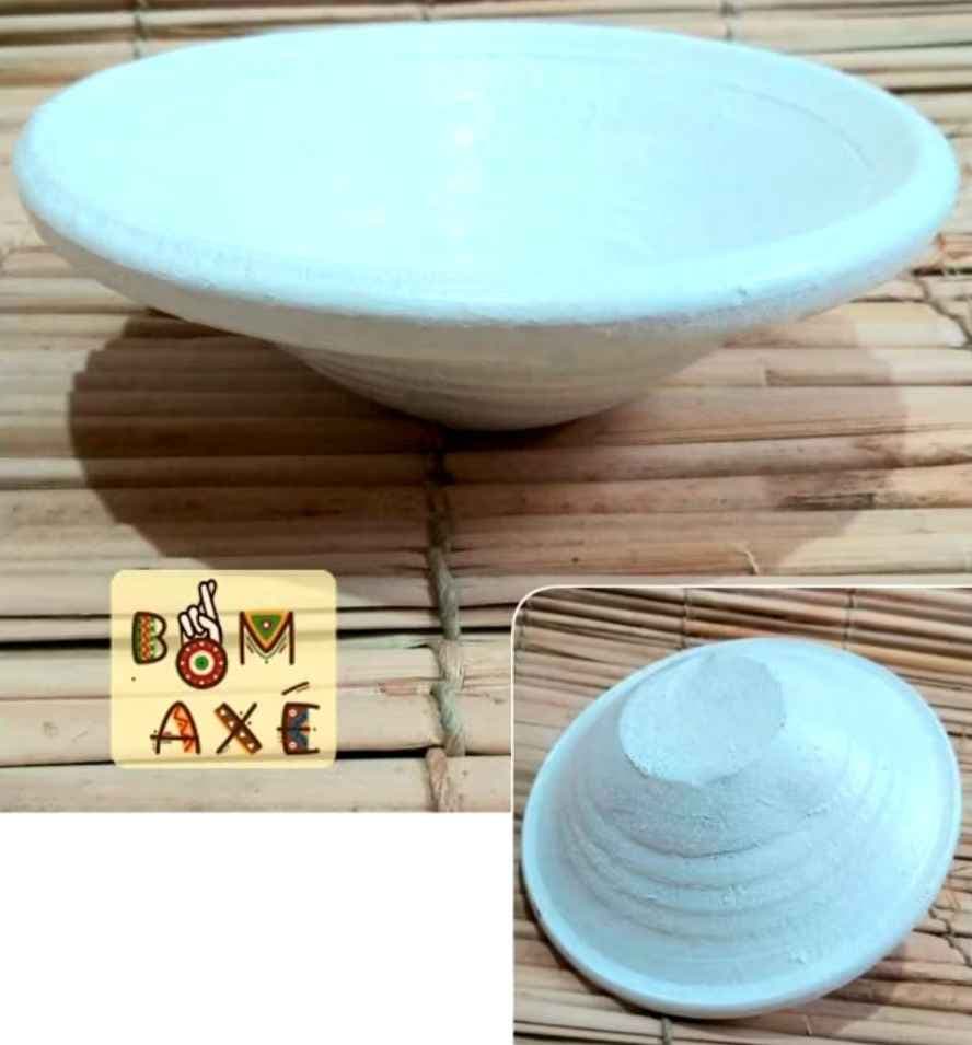 Alguidar de Barro Branco, Customizável Alguidar de Barro Branco, Customizável