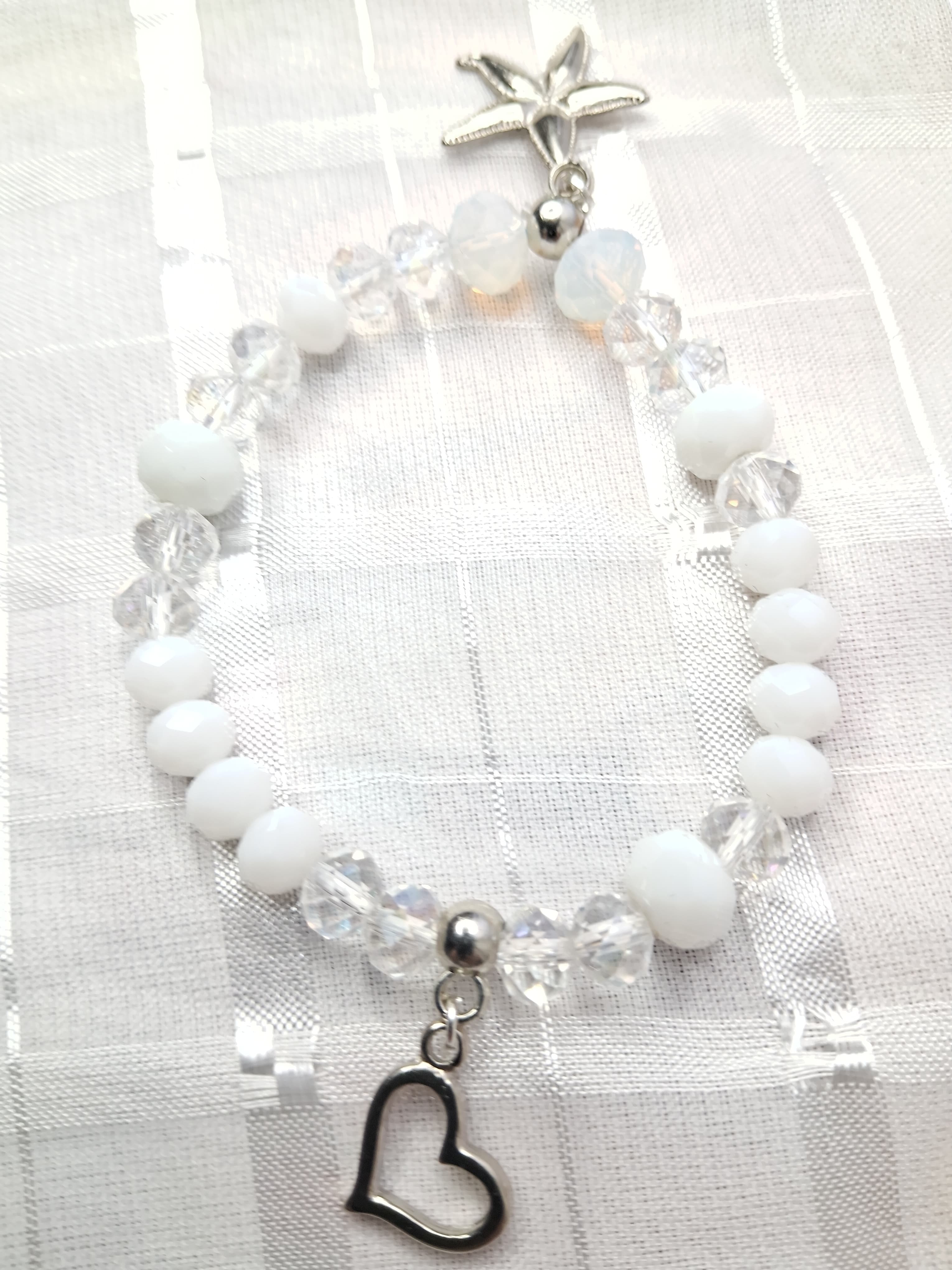 Pulseira Iemanjá com Oxalá Pulseira Iemanjá com Oxalá