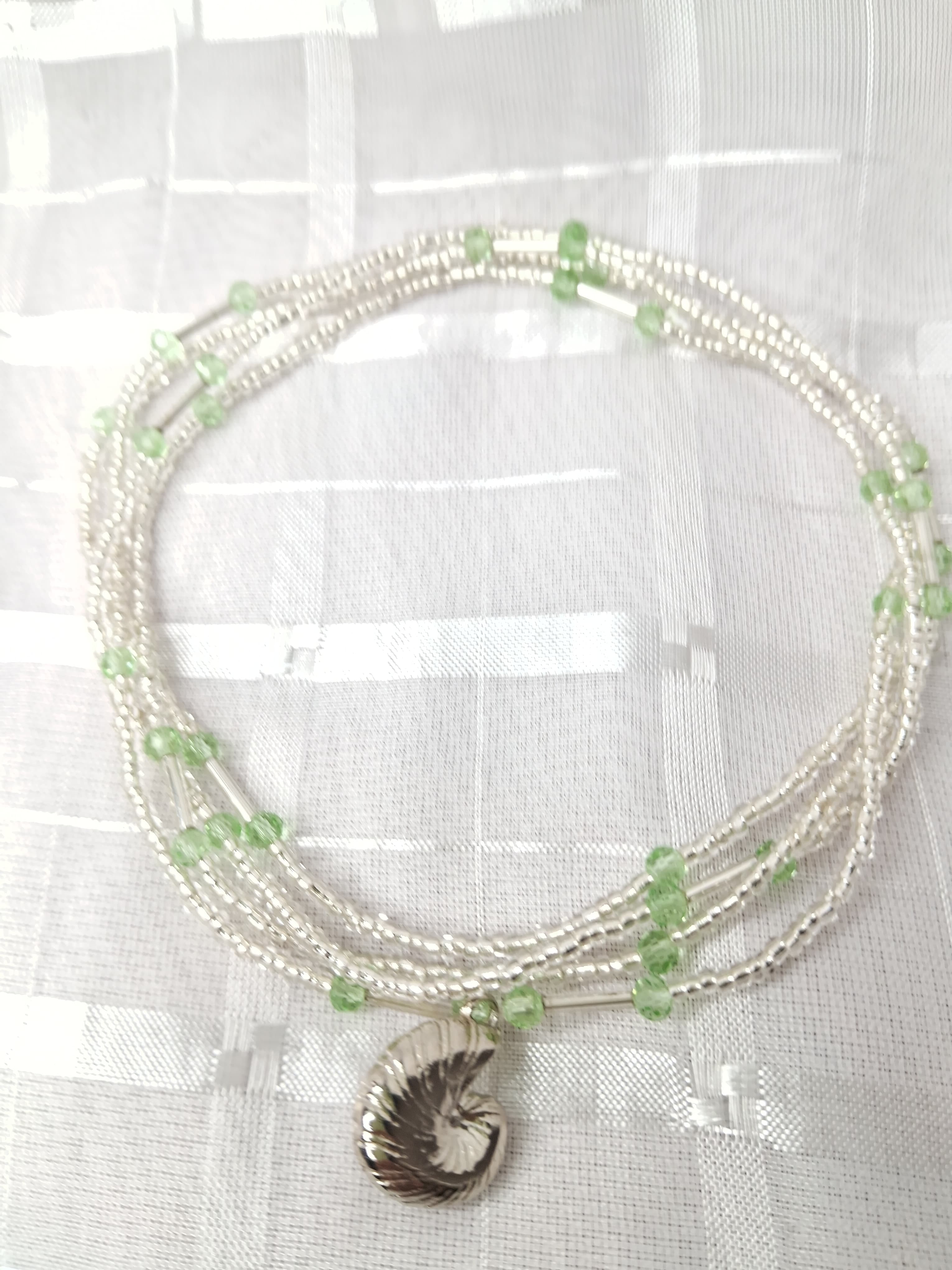 Fio de Iemanjá com Verde Fio de Iemanjá com Verde