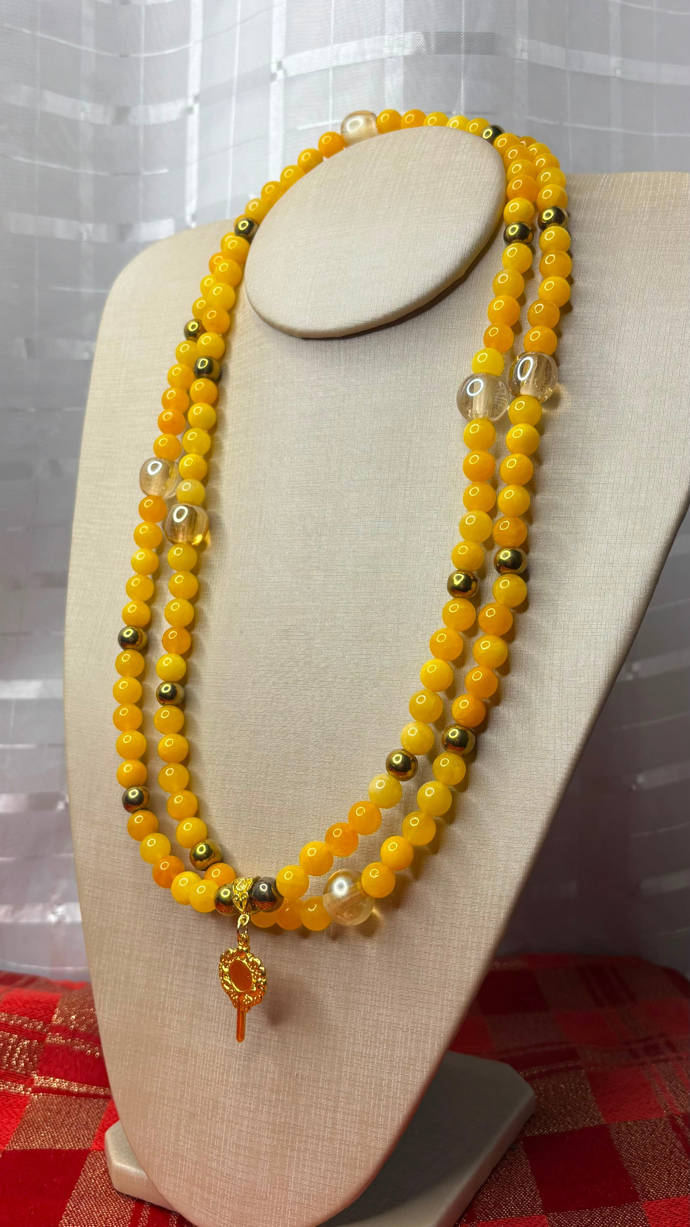 Fio de Oxum luxo + Pulseira Fio de Oxum luxo + Pulseira